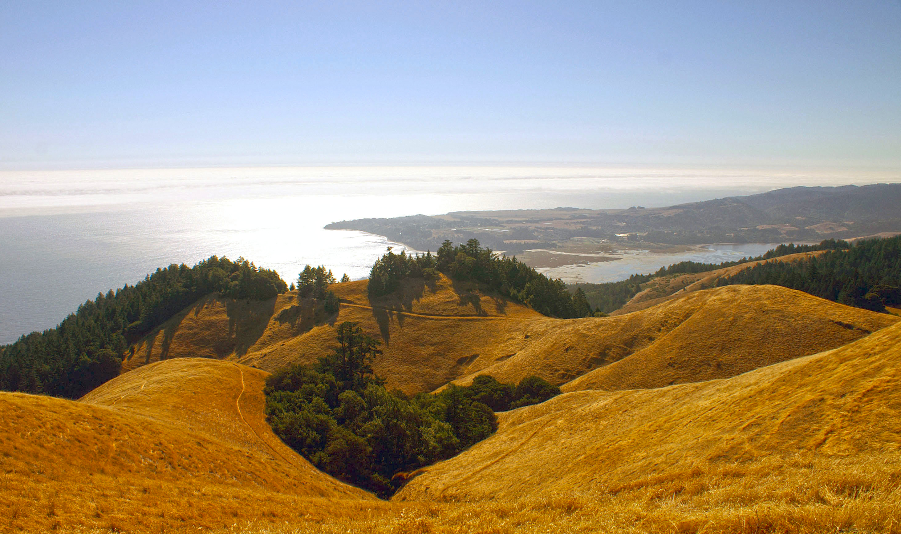 Bolinas Peninsula from Panoramic Highway, California