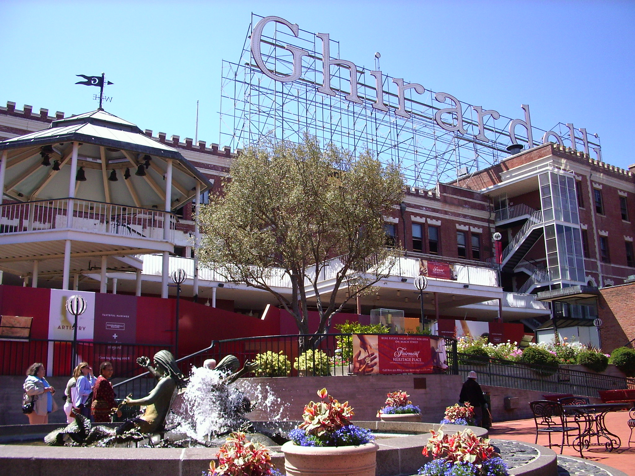 Ghirardelli Square, in San Francisco, California.