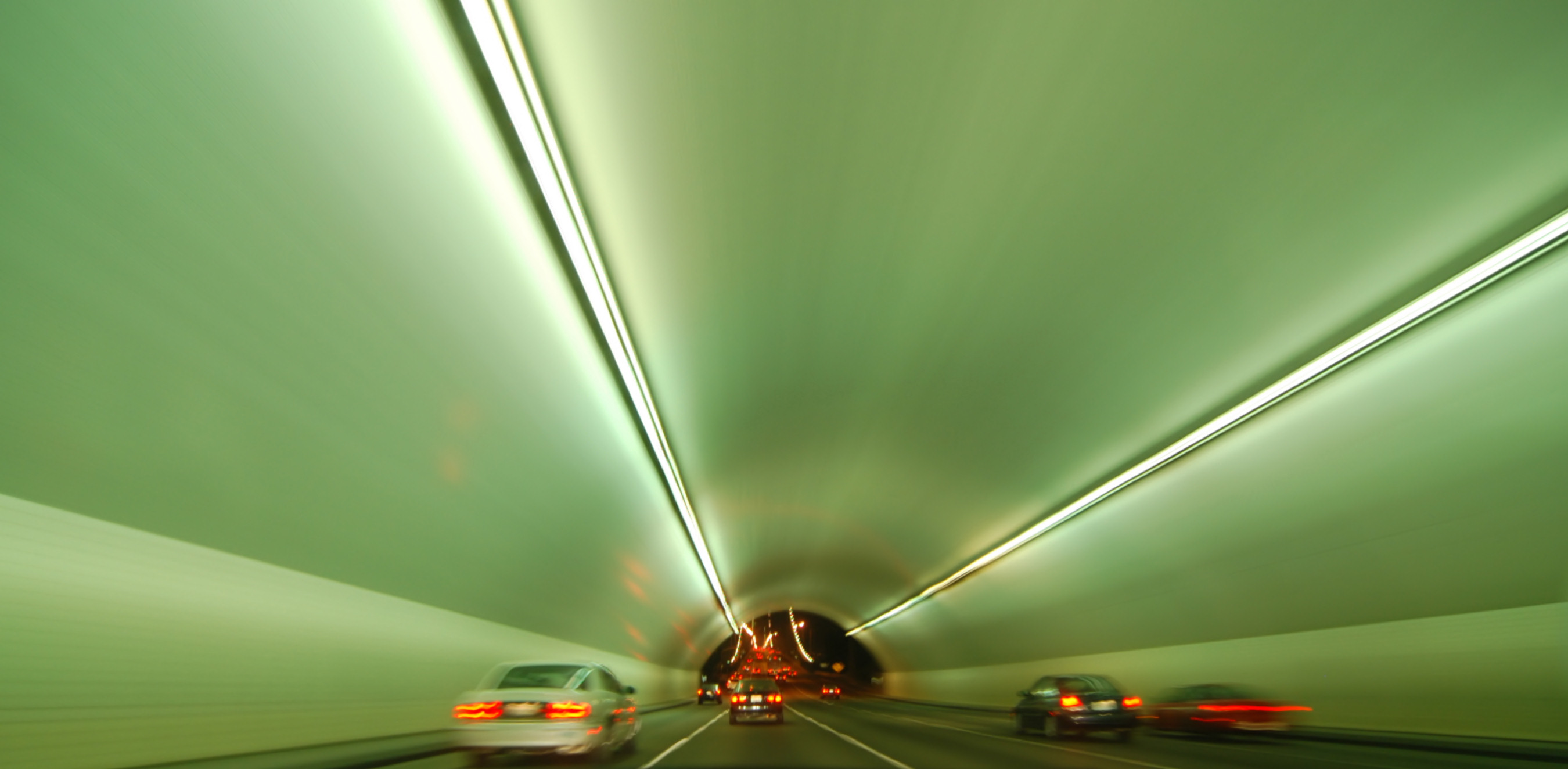 Inside the tunnel San Francisco-Oakland Bay Bridge through Yerba Buena Island, California, USAYerba Buena Island tunnel on the Bay Bridge, 1
