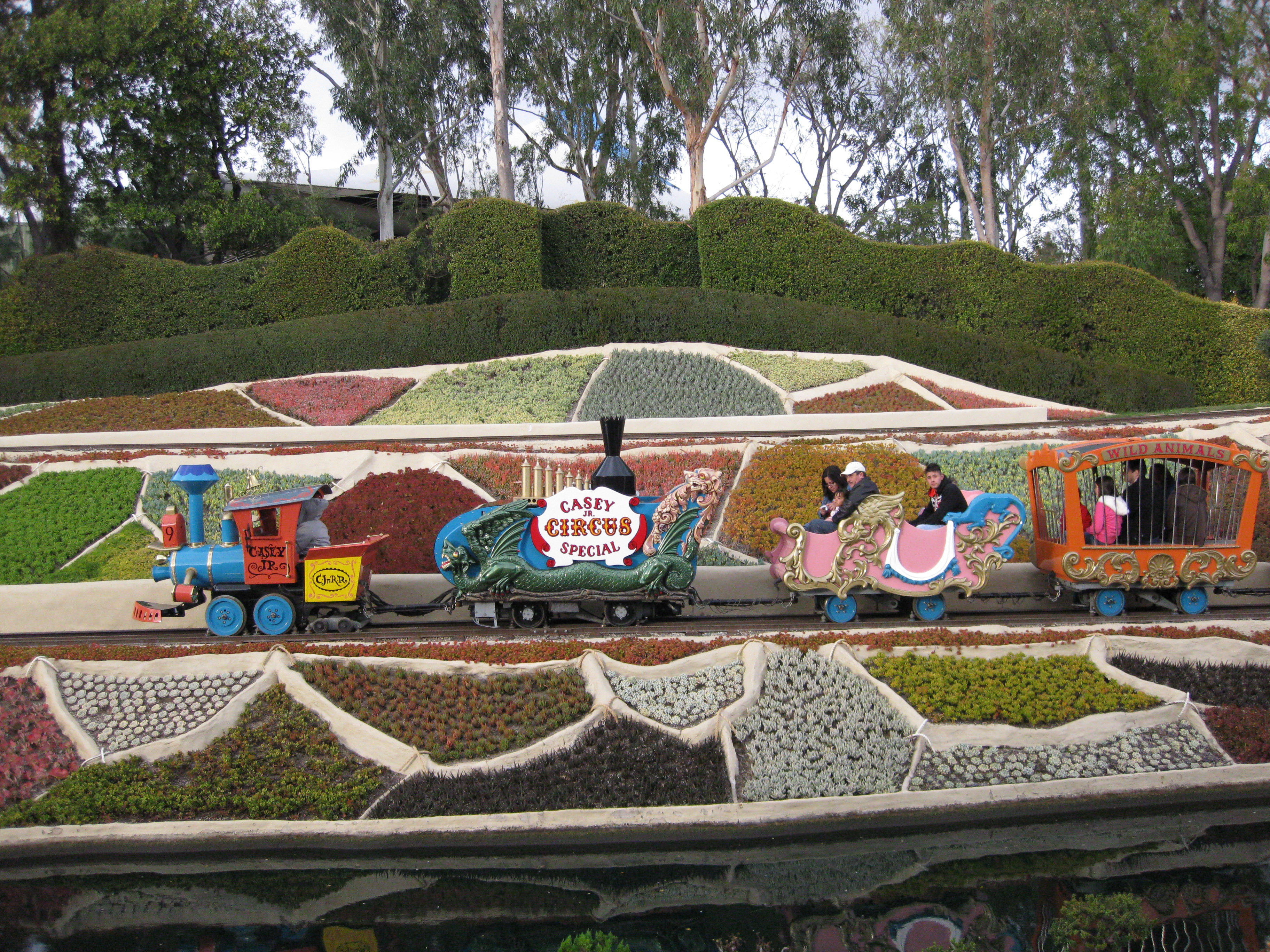 Casey Jr. Circus Train at Disneyland, Anaheim, California