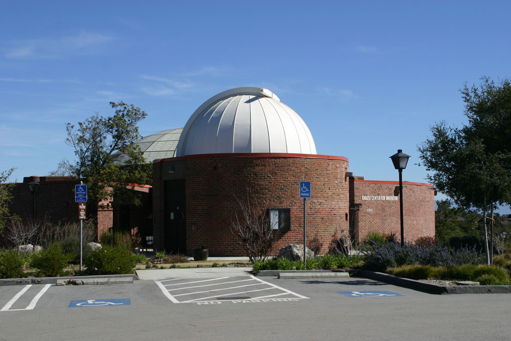 Foothill Observatory at Foothill College in Los Altos Hills, California.