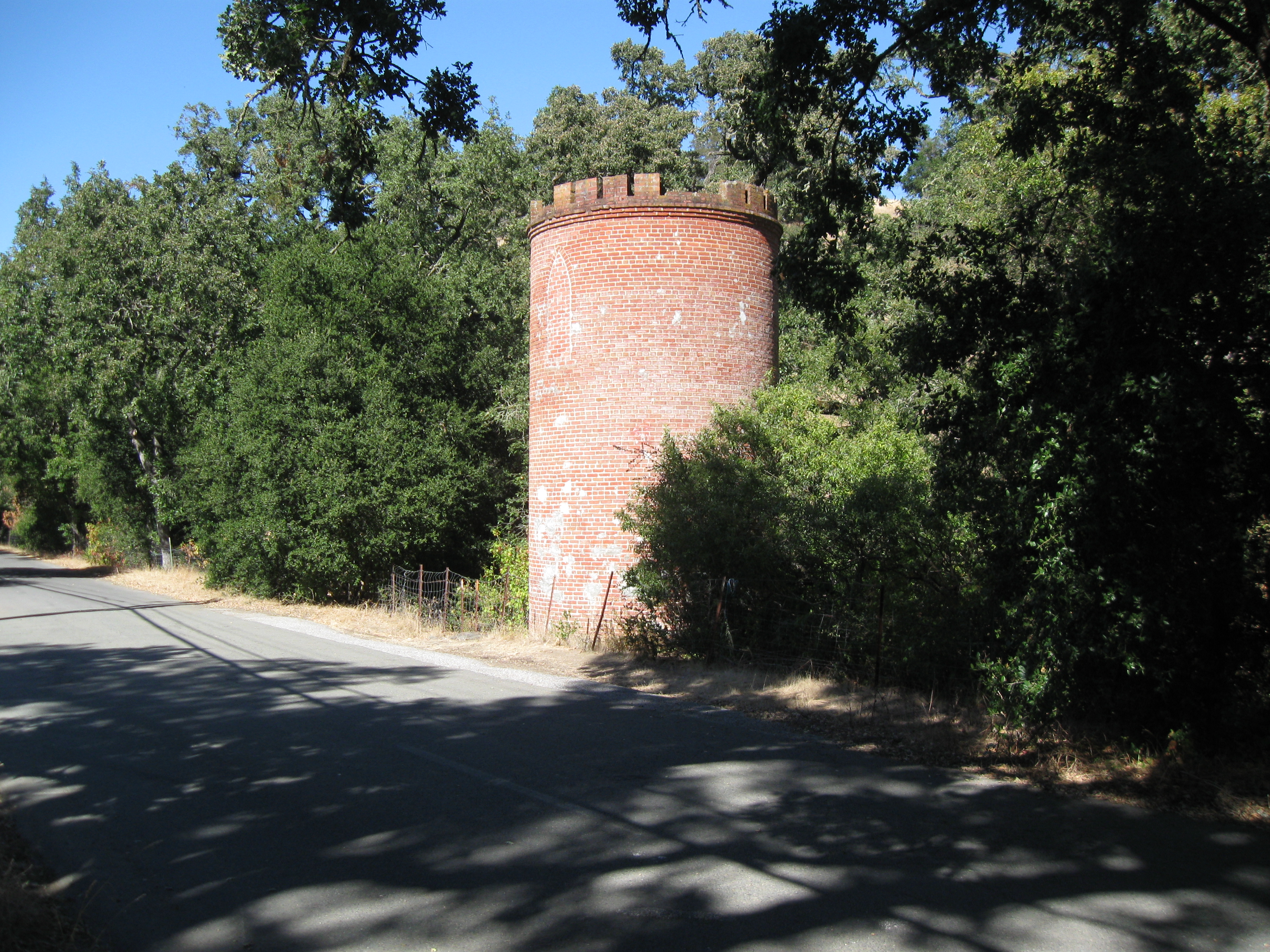 Frenchman's tower on Old Page Mill Road, Palo Alto, California