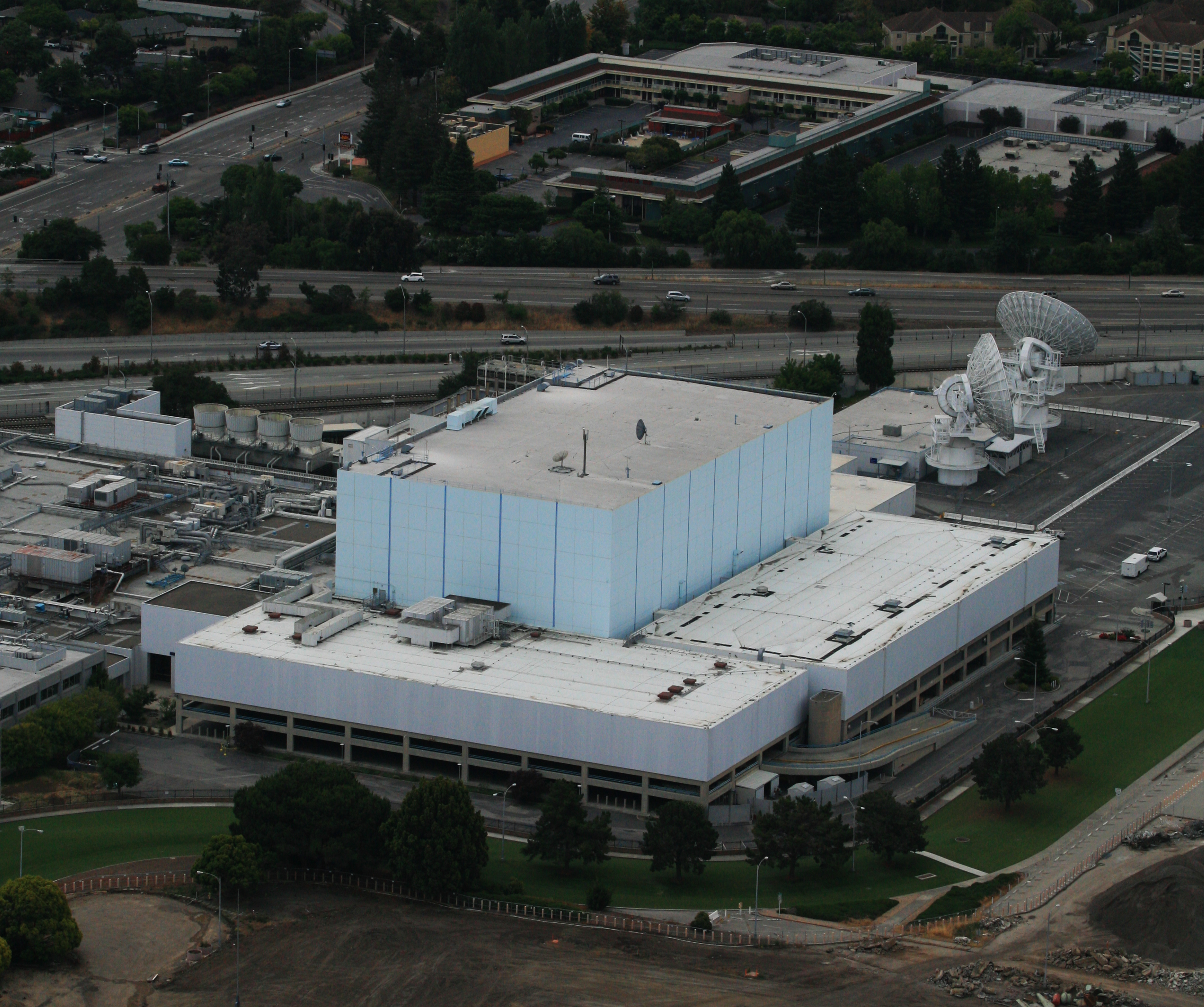 Also known as "Silicon Valley’s  most likely target in the event of a Soviet nuclear attack."  Known to Lockheed employees (with high enough security clearances) as the Sunnyvale Air Force Station, and it kept track of military satellites.  In 1983 the Air Force admitted its ability to keep track of the government's military and intelligence satellites was "dependent on the single satellite control facility (SCF) located at Sunnyvale, California."