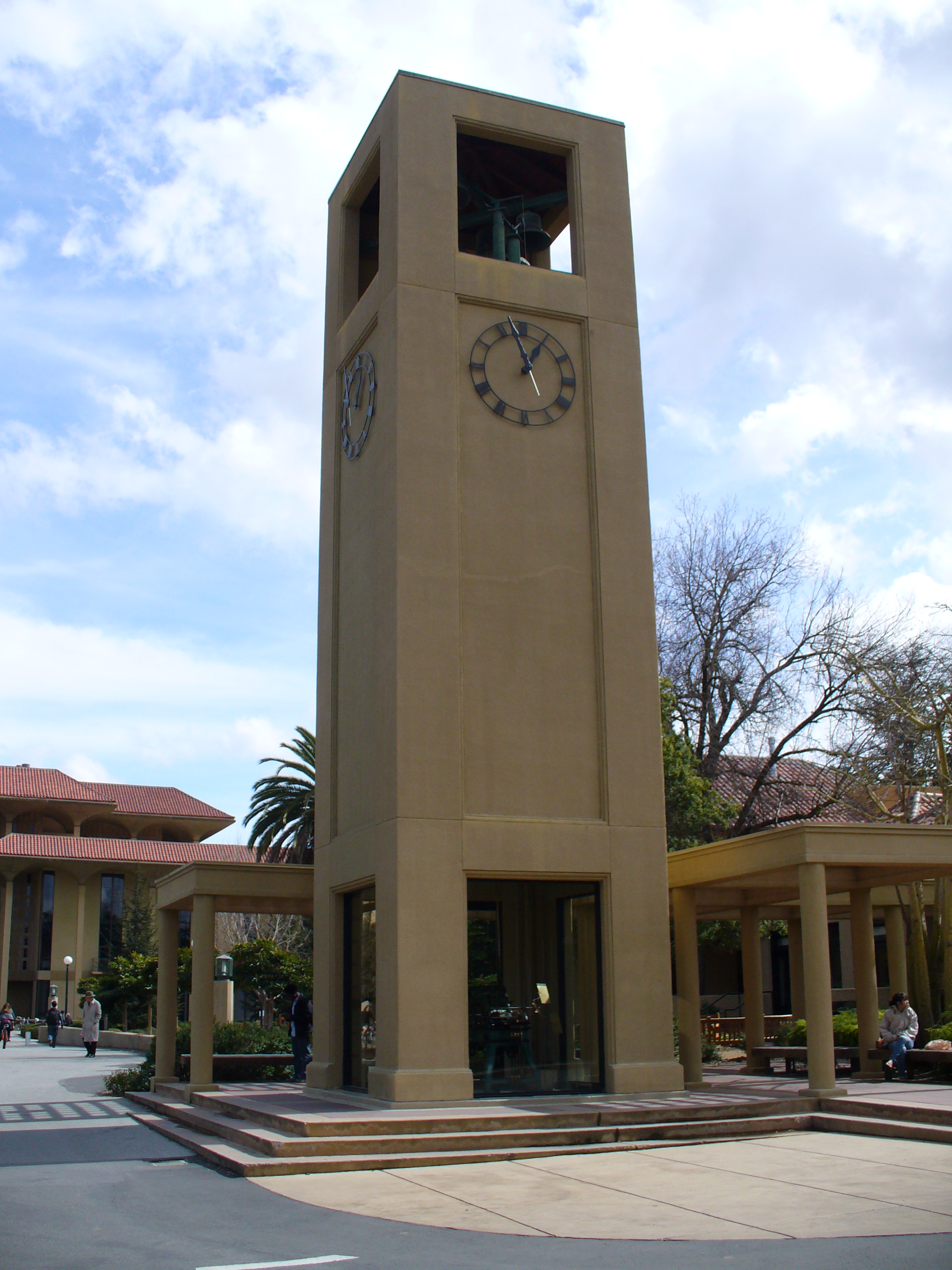 Photo of the Stanford Clock Tower (on the campus of Stanford University)