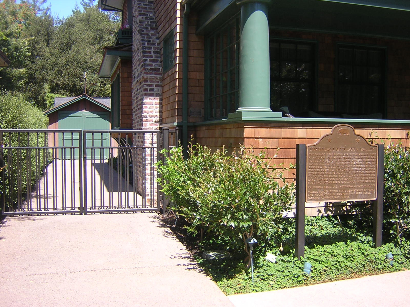 Hewlett Packard Garage, Silicon Valley.