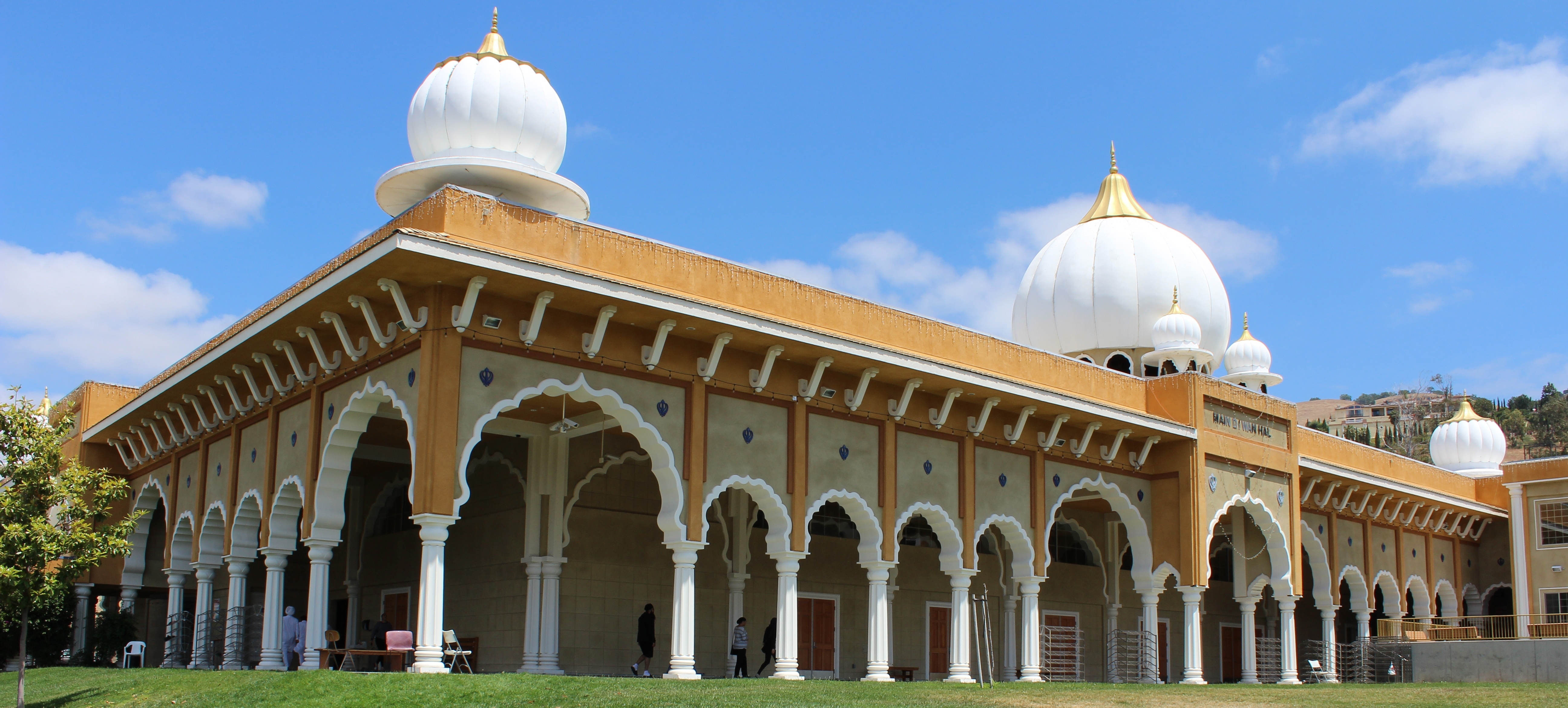 Sikh Gurdwara, San Jose. View from south-west
