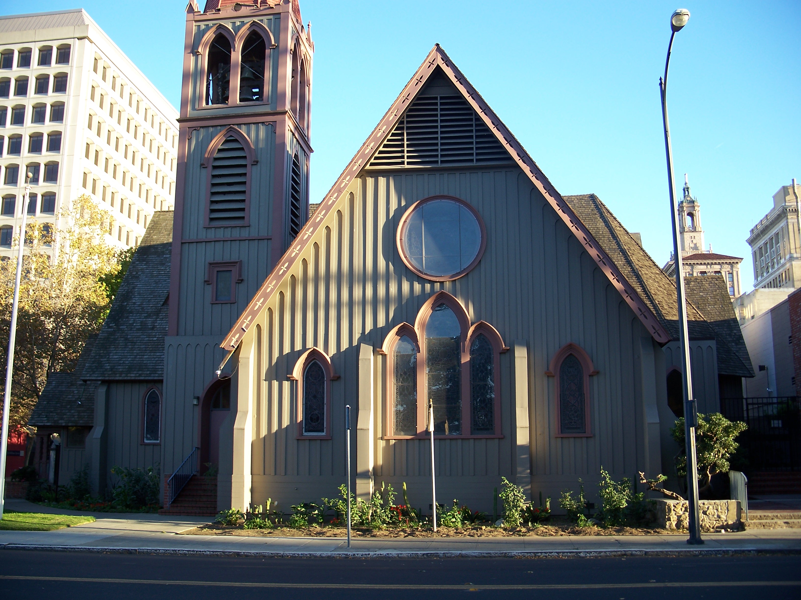 Trinity Episcopal church. 81 North Second Street. San Jose, California, USA