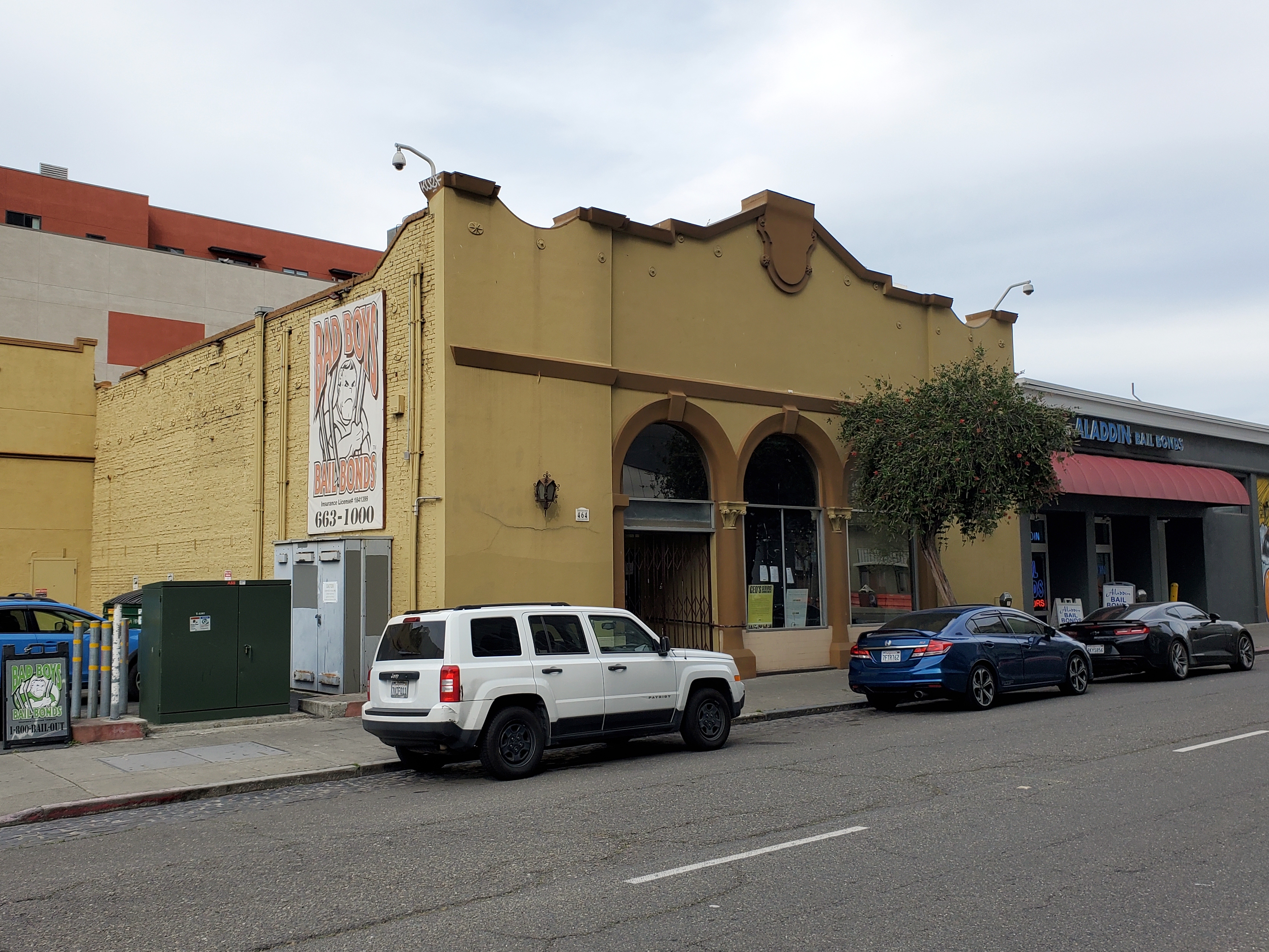 The former 7th Street (Broadway) station in April 2021