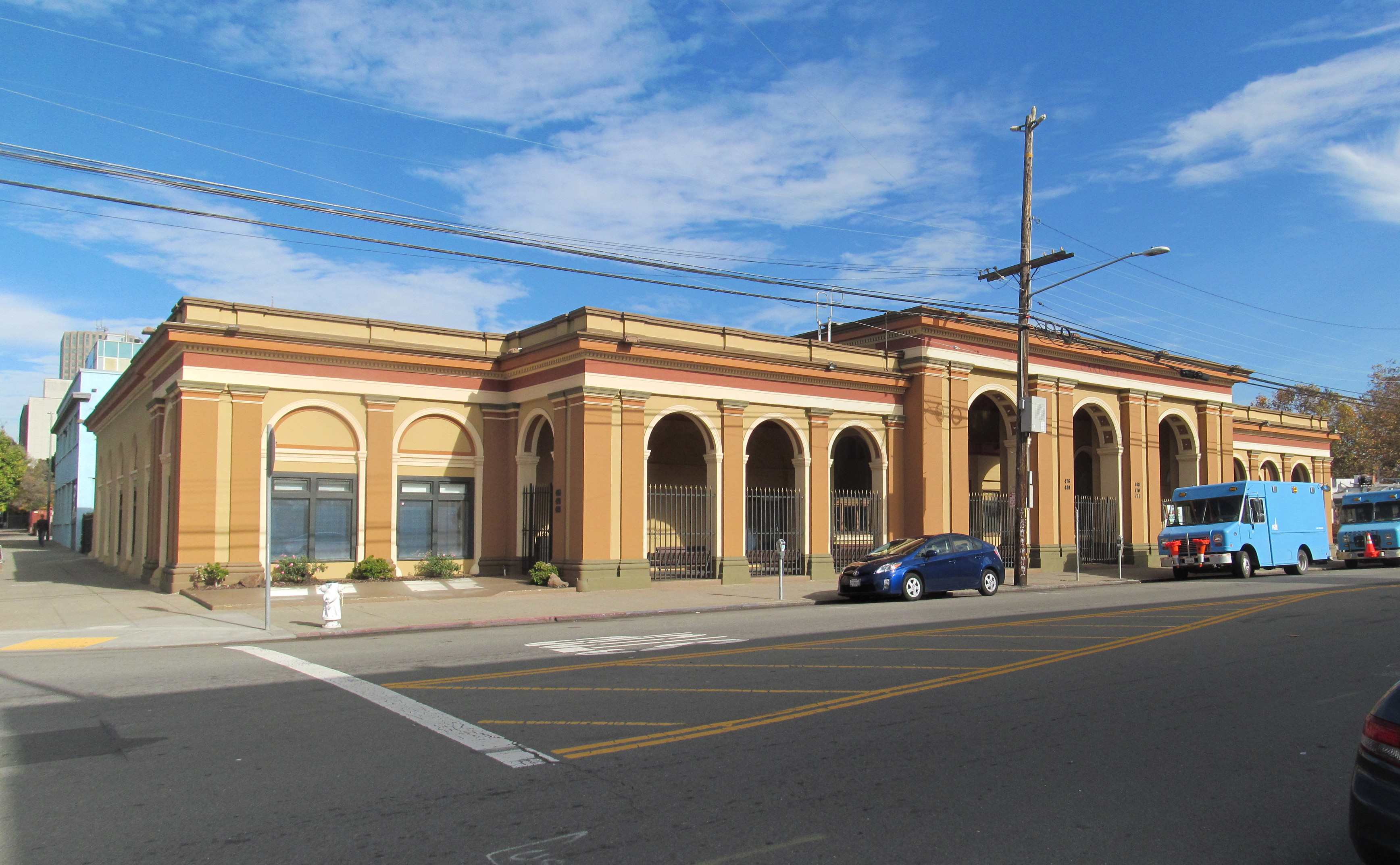 The former Western Pacific Railroad 3rd Street station in Oakland in November 2017