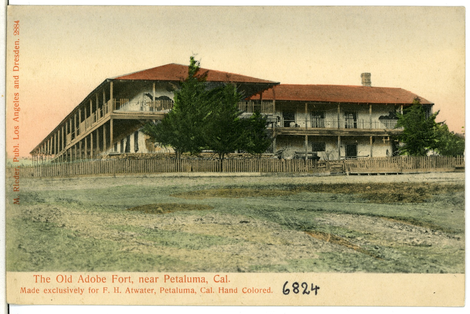 Petaluma; The Old Adobe Fort