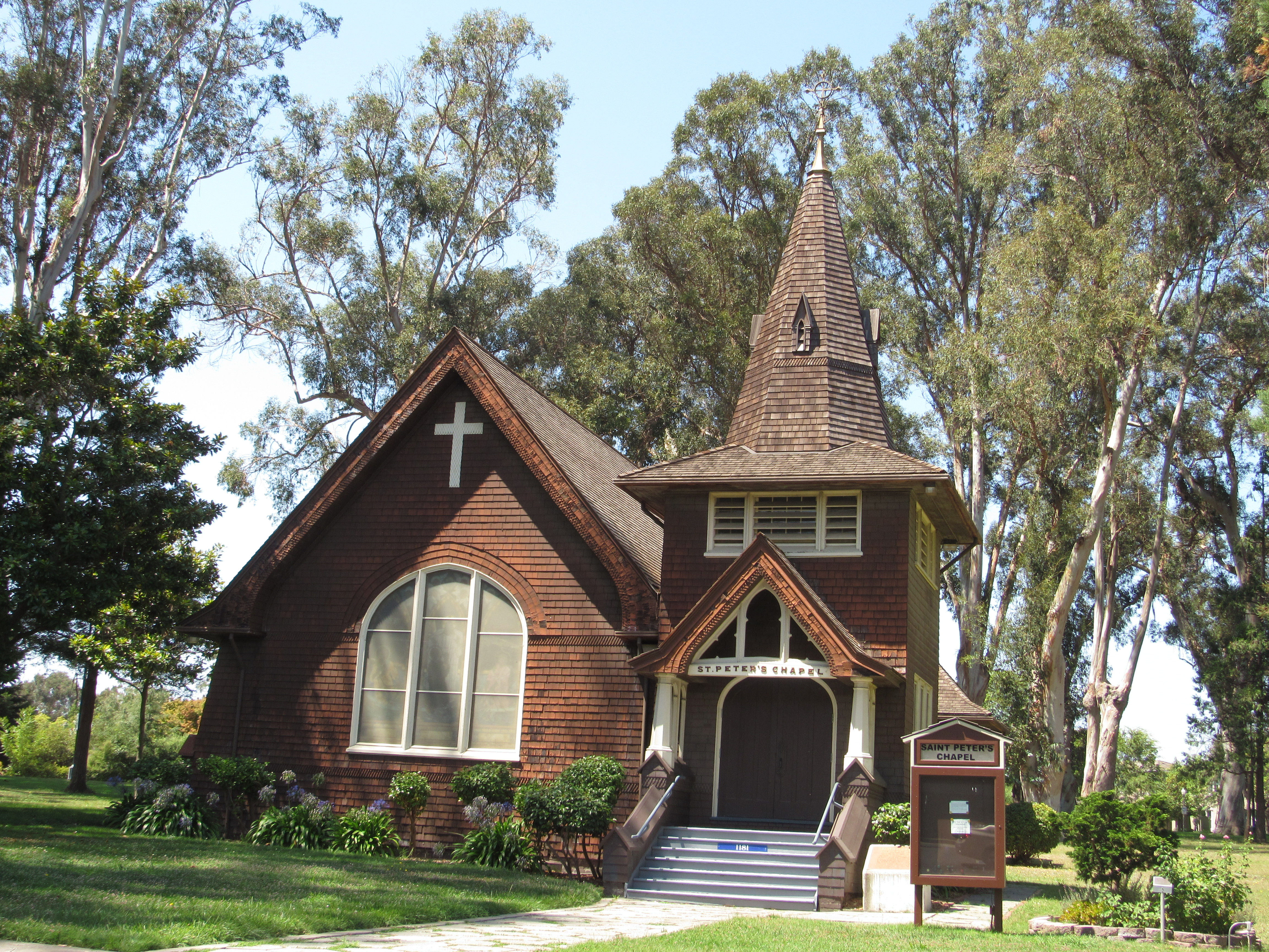 St. Peter's Chapel on Mare Island in Vallejo California