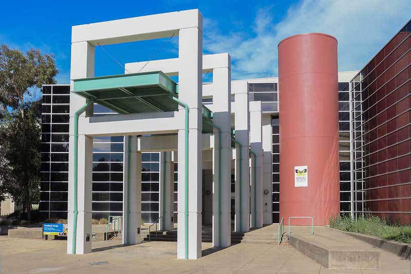 Entrance of the Bohart Museum of Entomology