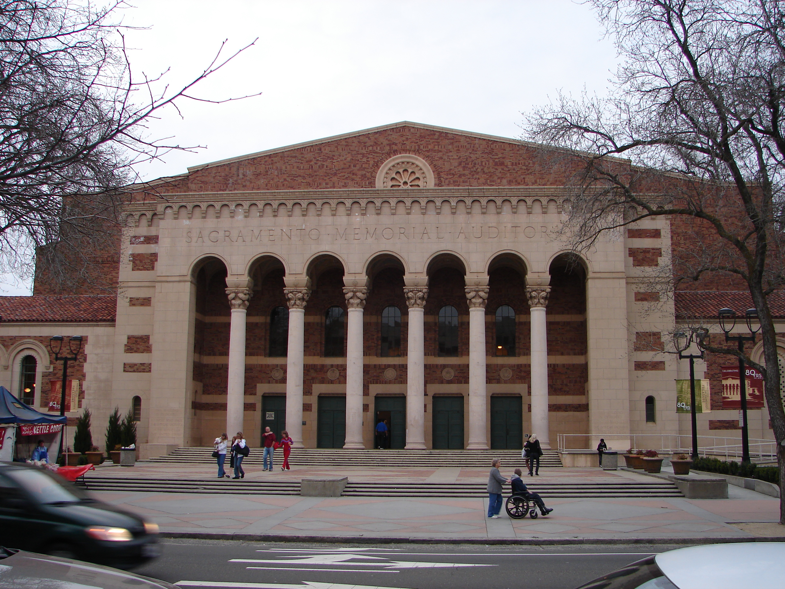 The Sacramento Memorial Auditorium.