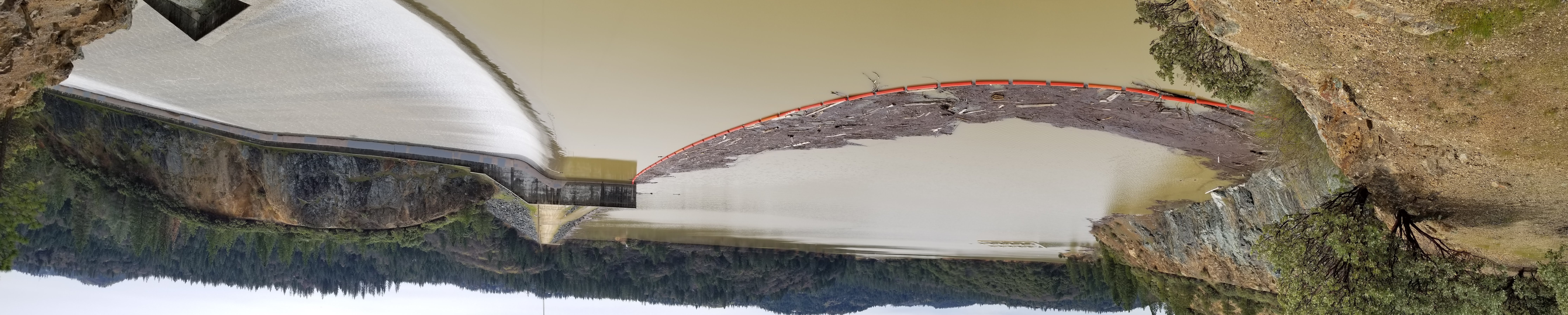 Rollins Dam Spill way