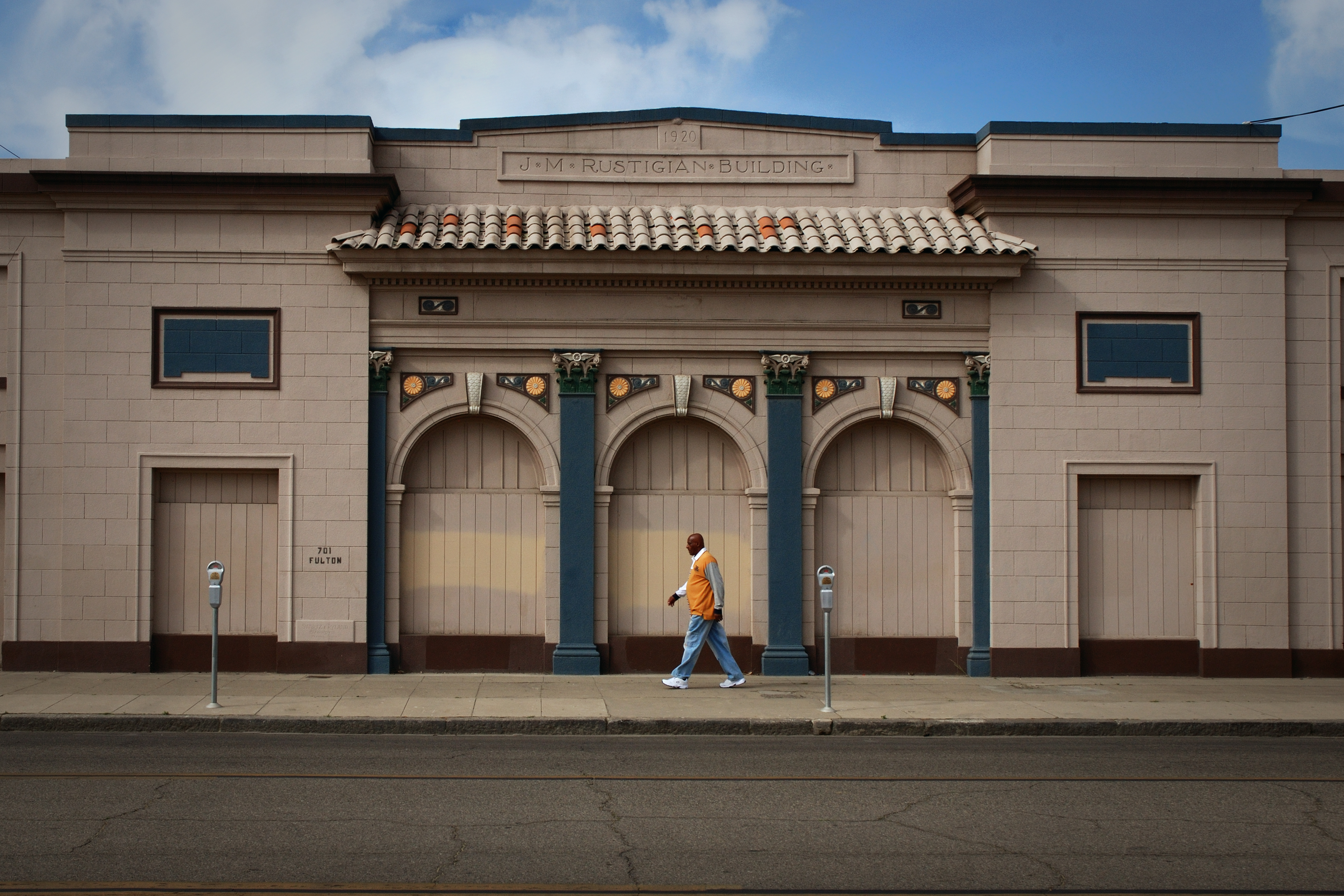 Rustigian building is located on Fulton Avenue in downtown fresno.