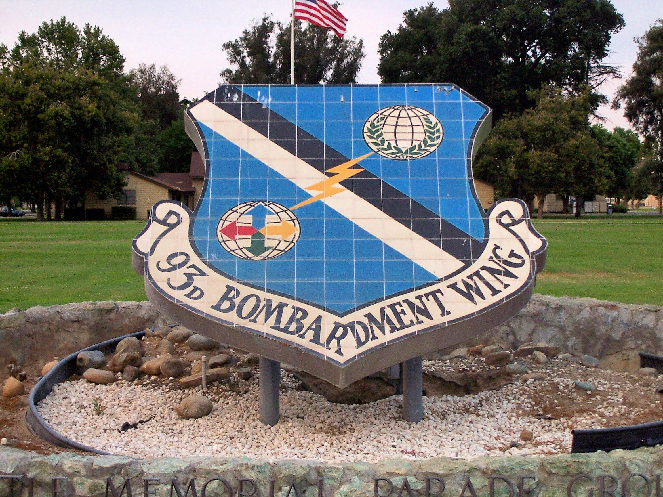 Entrance to Castle Air Force Base.

Picture taken on July 12, 2006.