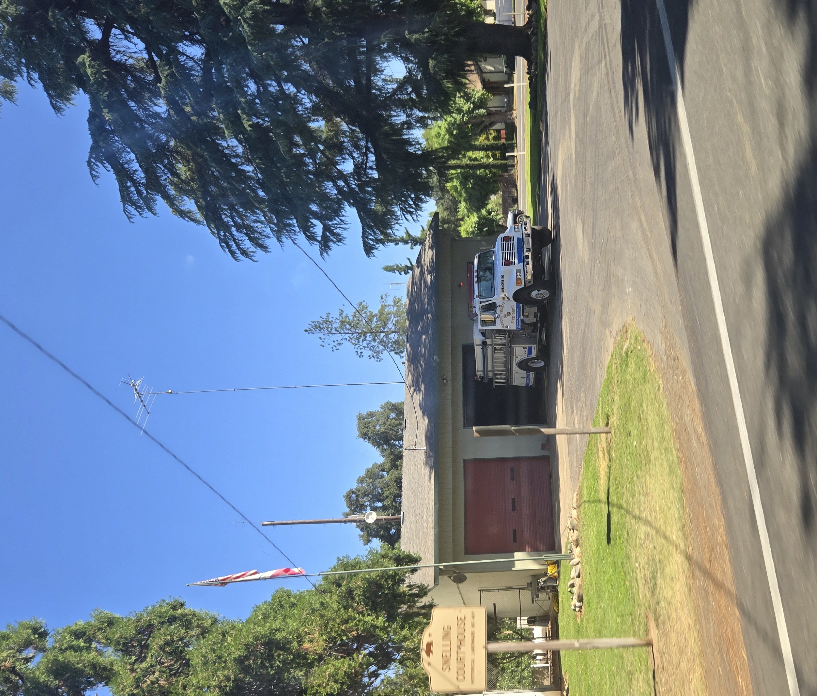 Station 65 of the Merced County Fire Department, located in Snelling, CA.