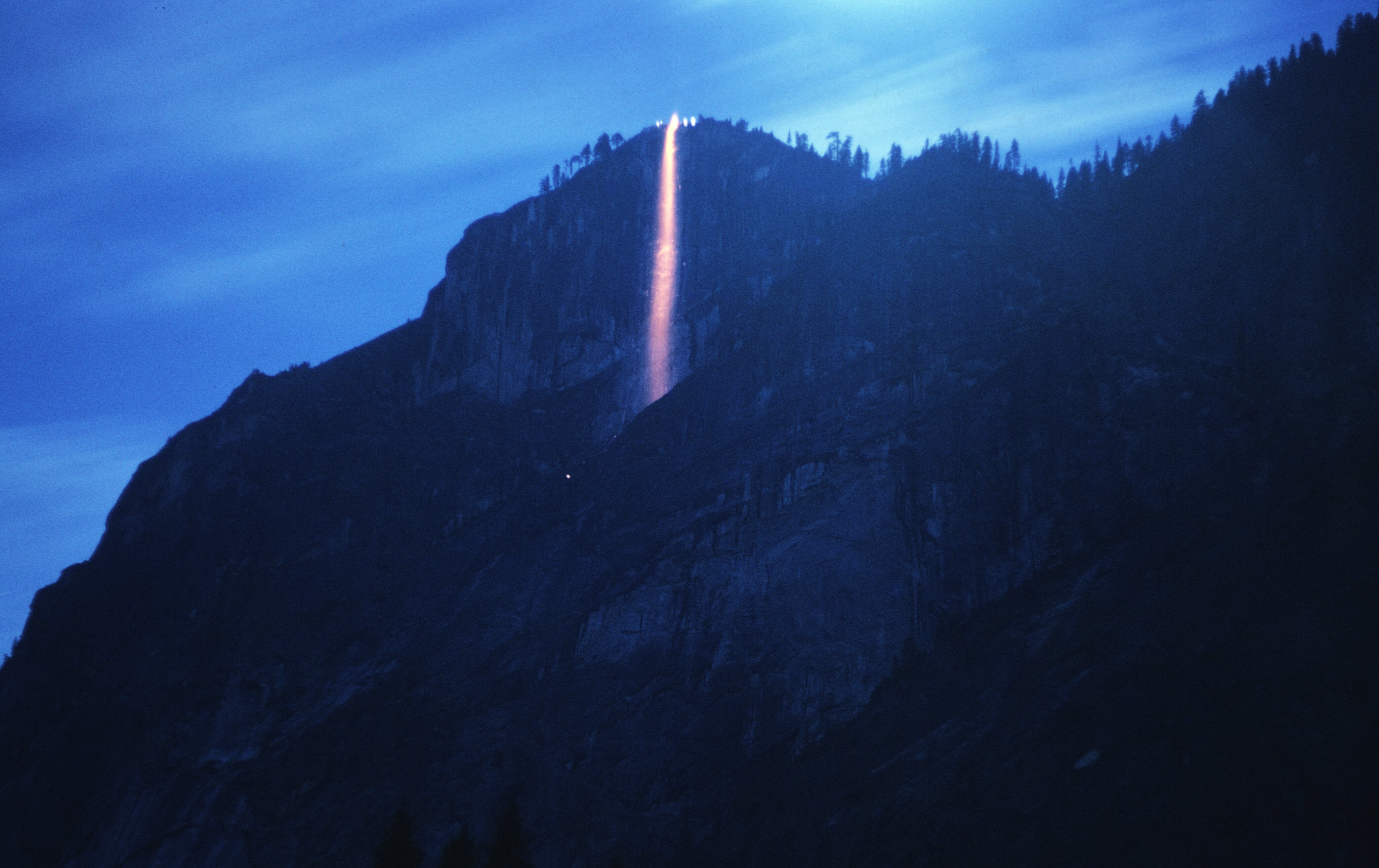 Firefall from Glacier Point