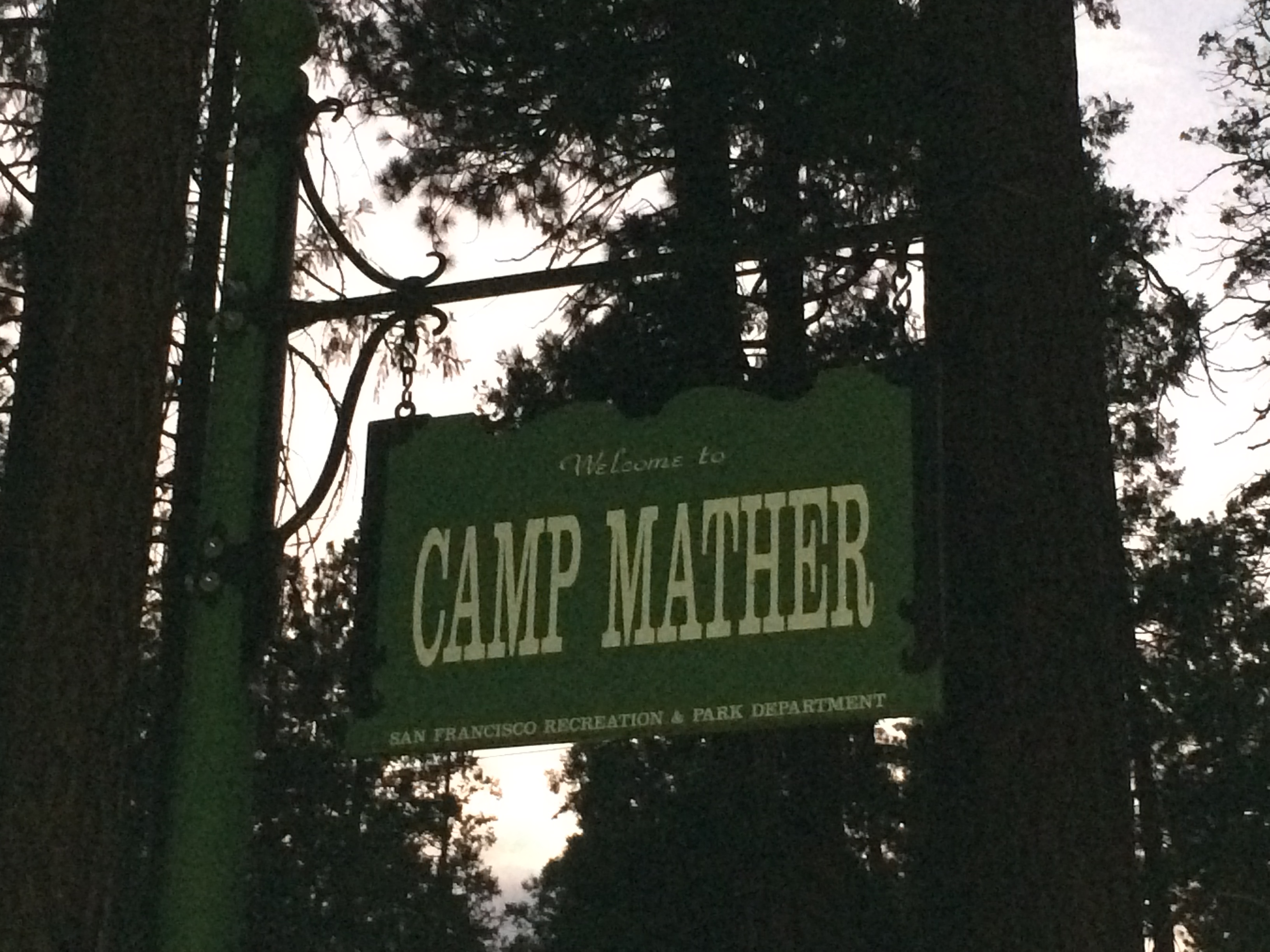 Camp Mather Sign 2022