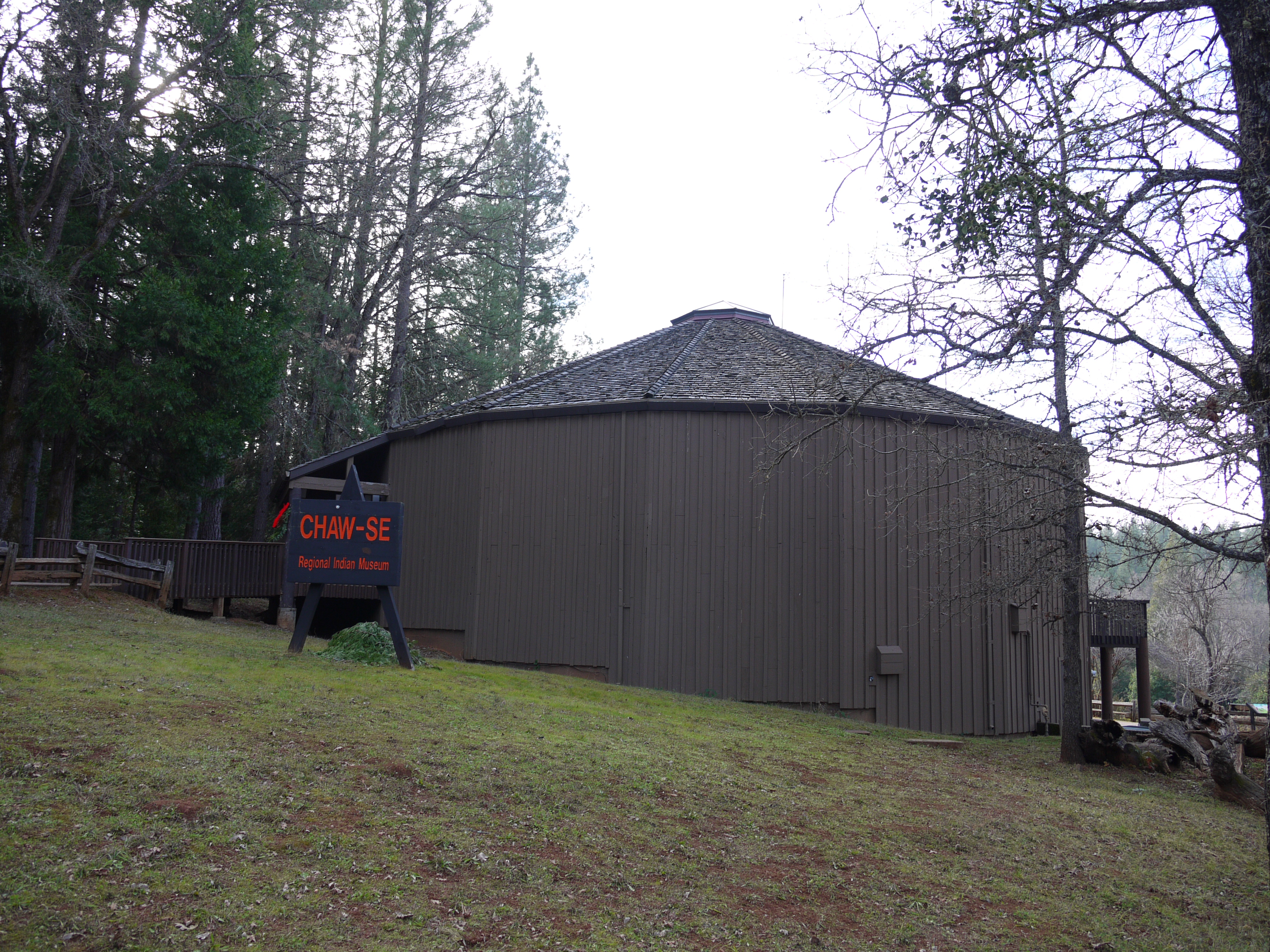 Indian Grinding Stone Park near Volcano, CA