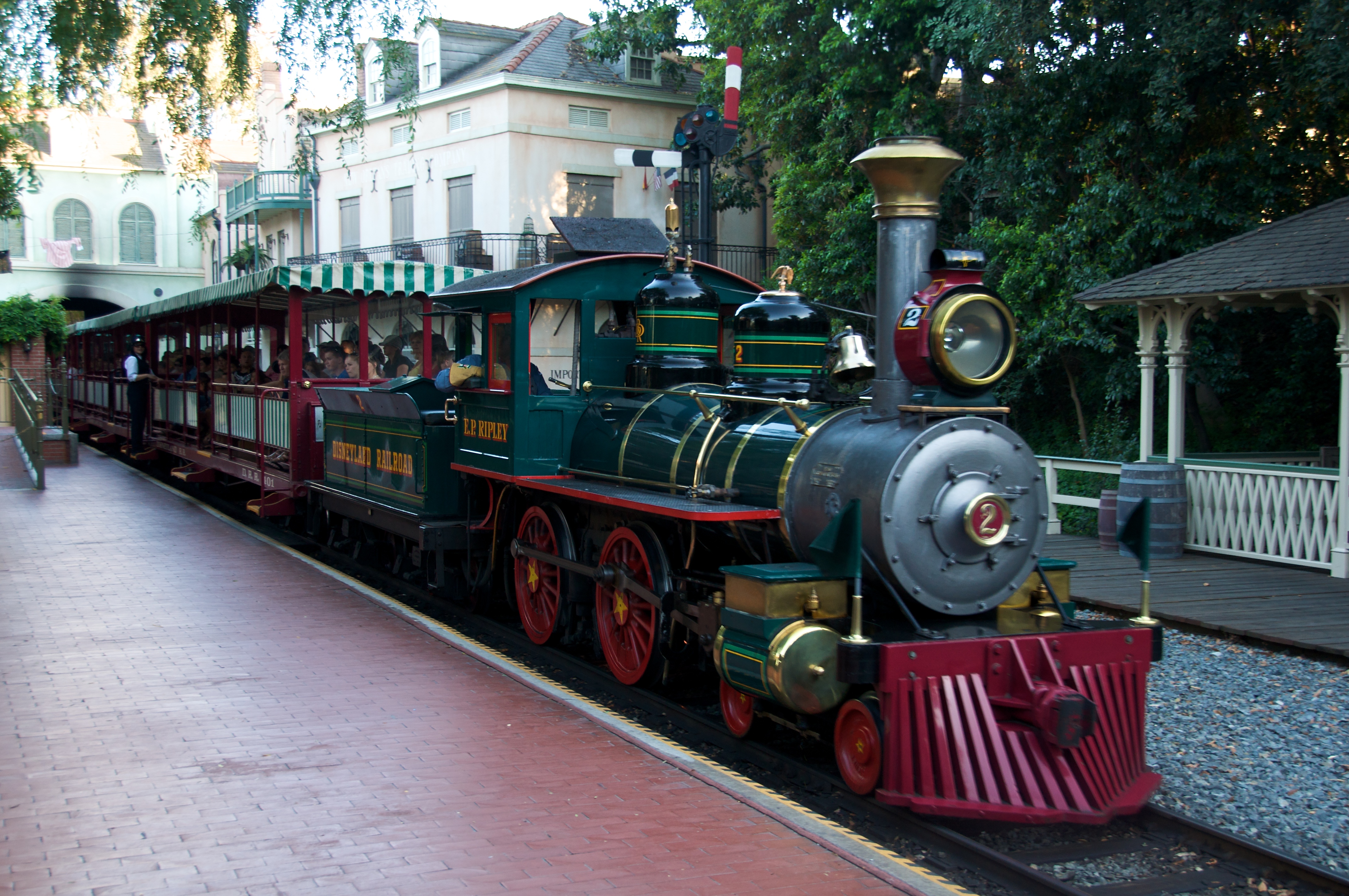 Disneyland Railroad Steam Locomotive "E.P. Ripley"
