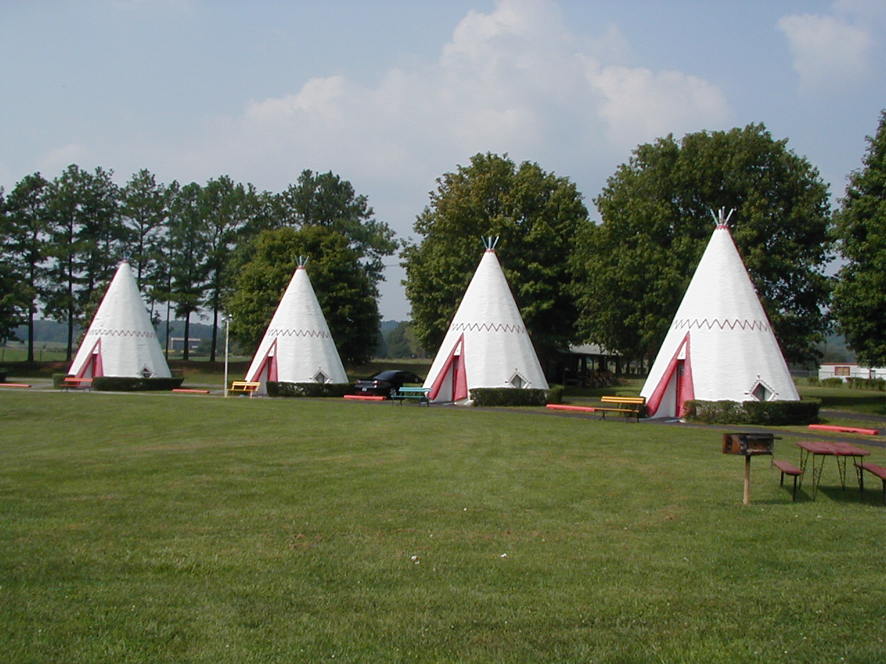 The Wigwam Village Motel in Cave City, Kentucky, U.S.A.