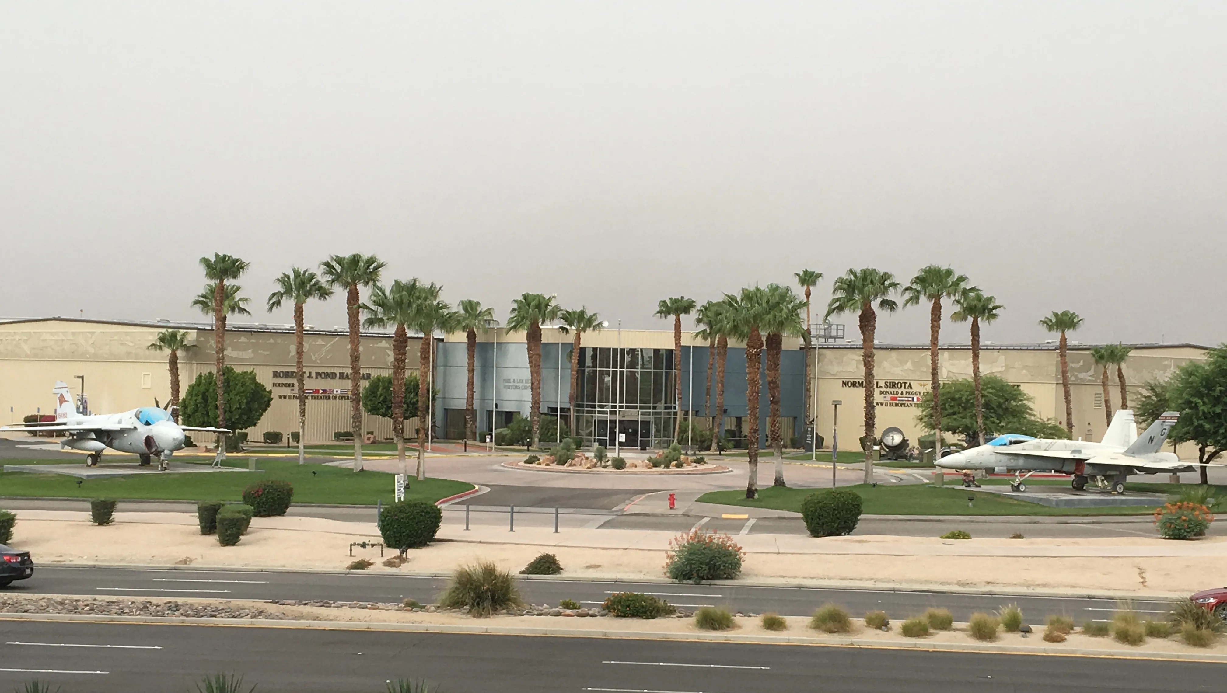 PSAM Entrance (cloudy)