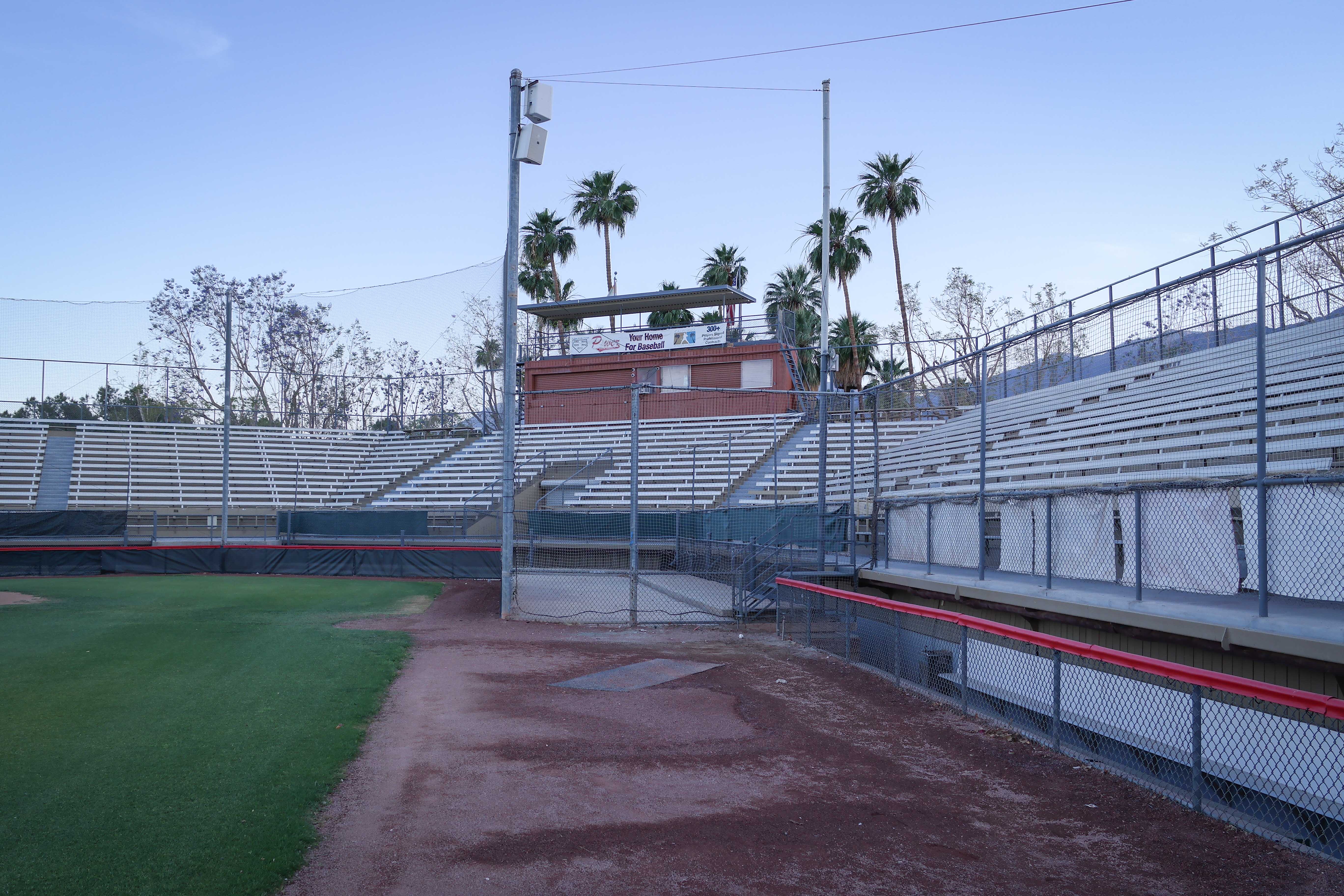 A view of Palm Springs Stadium