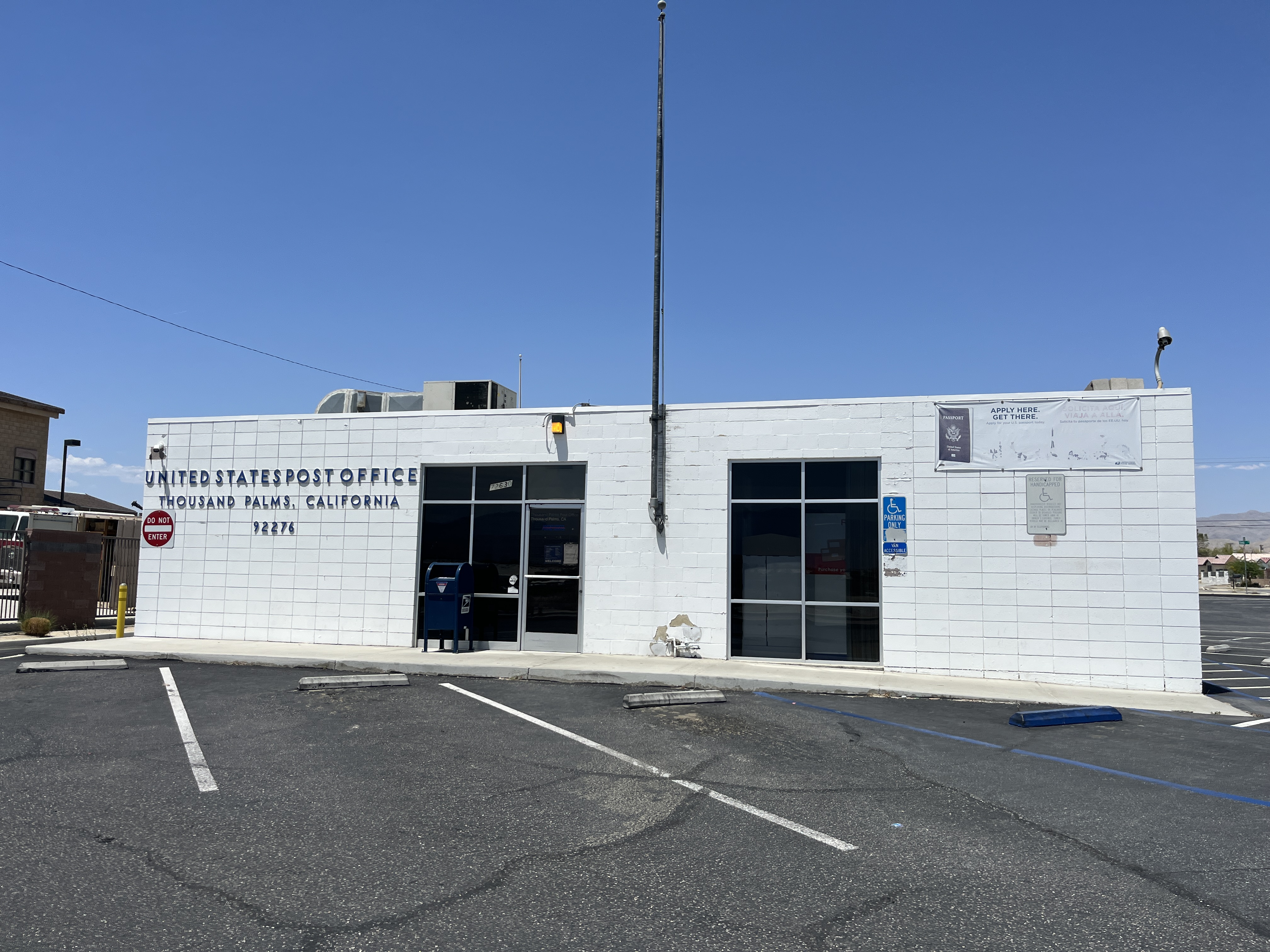 Image of the Thousand Palms Post Office