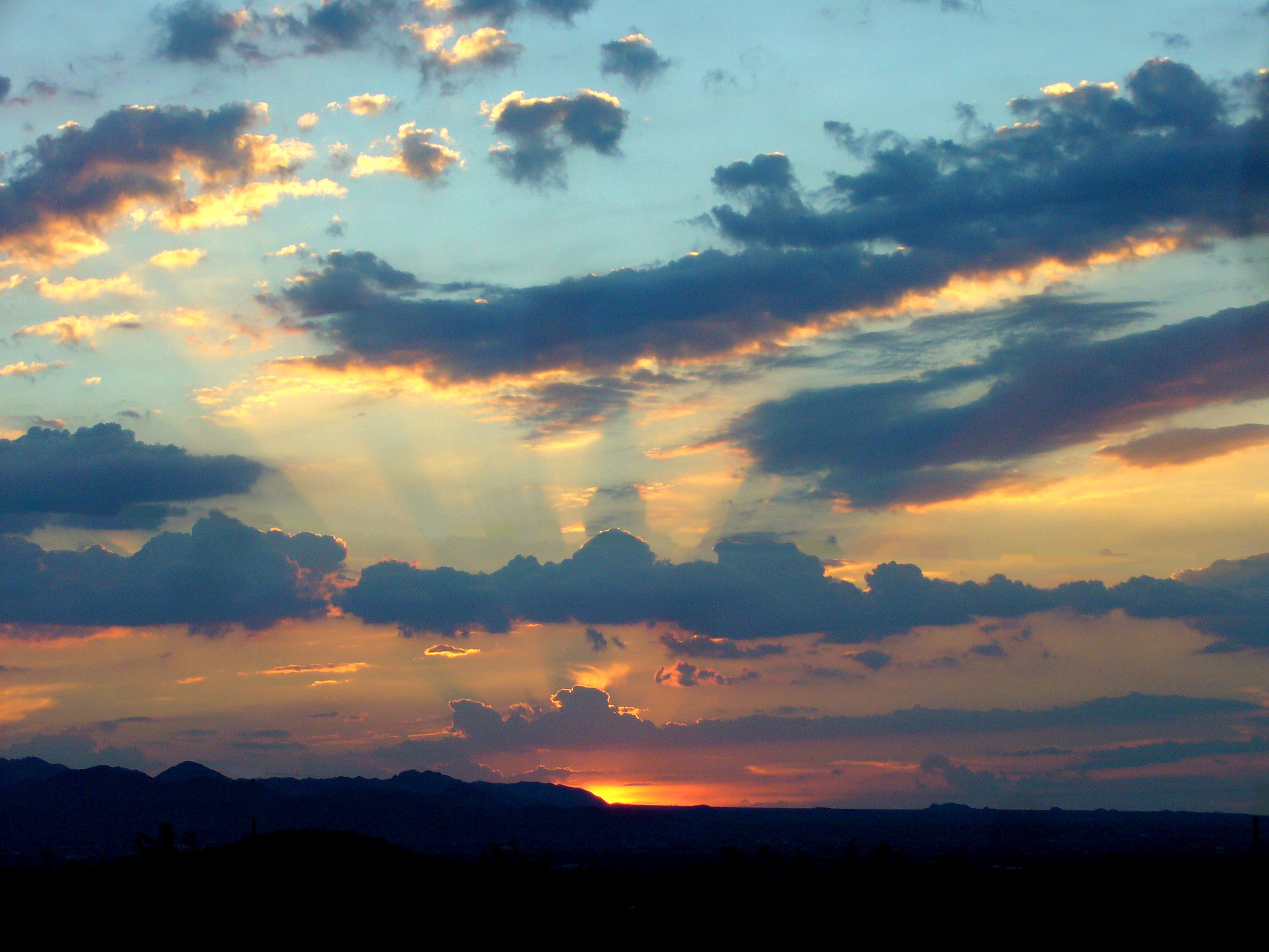 Just after Sunset Landers, California USA