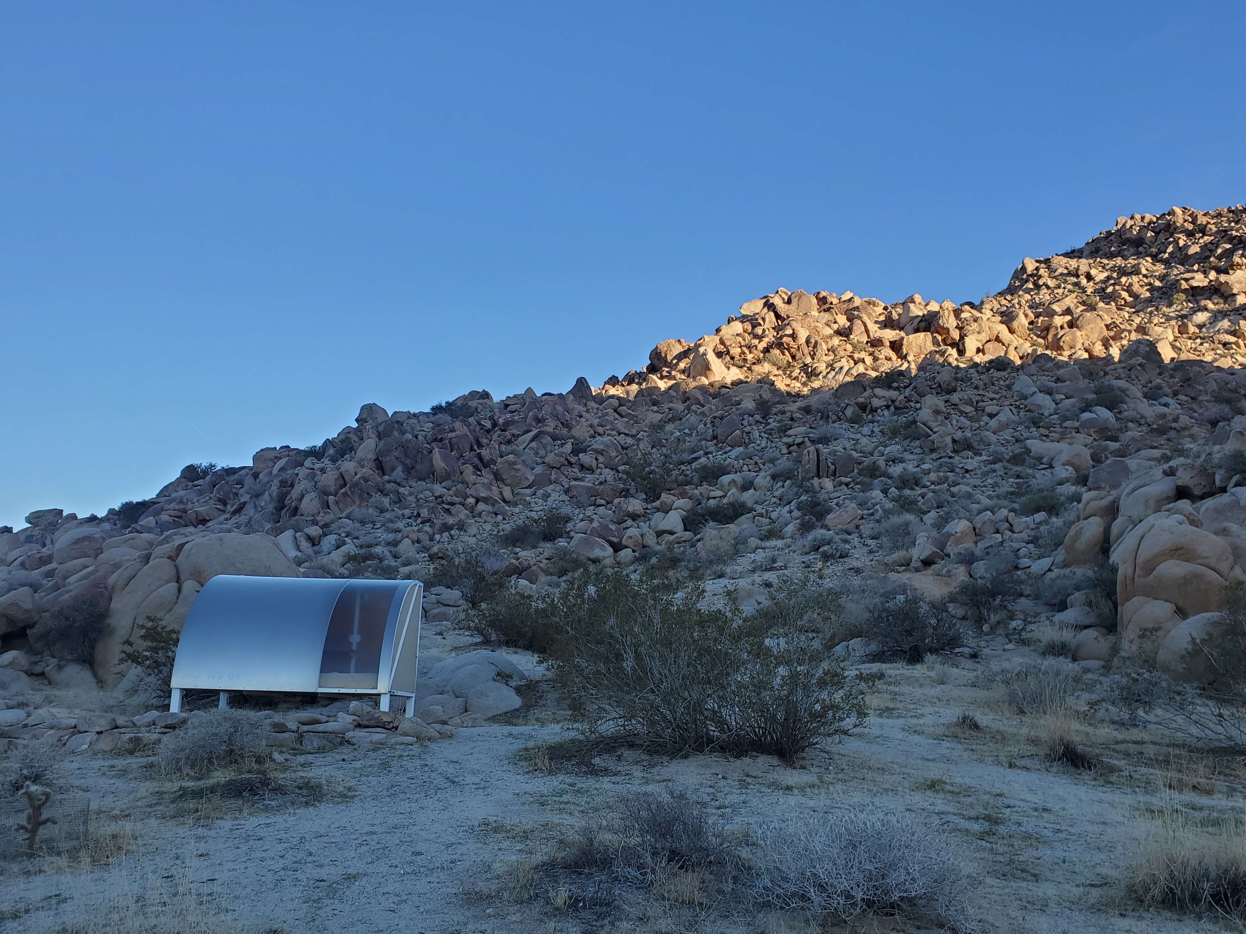 Wagon Station at A-Z West in Joshua Tree, California