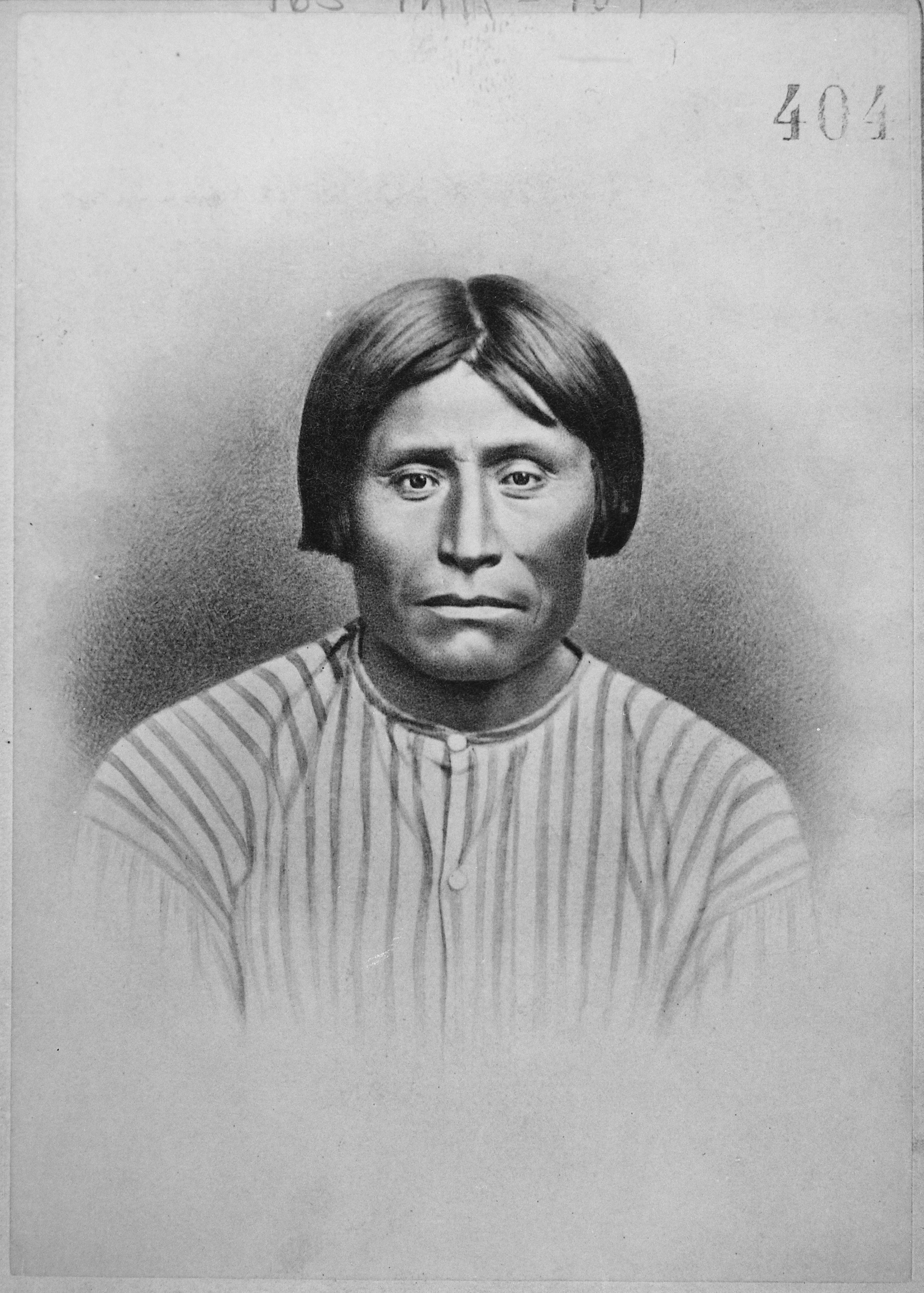 Captain Jack (Kintpuash), a Modoc subchief, executed October 3, 1873, bust-length, full-face, 1873 - NARA - 533242.jpg