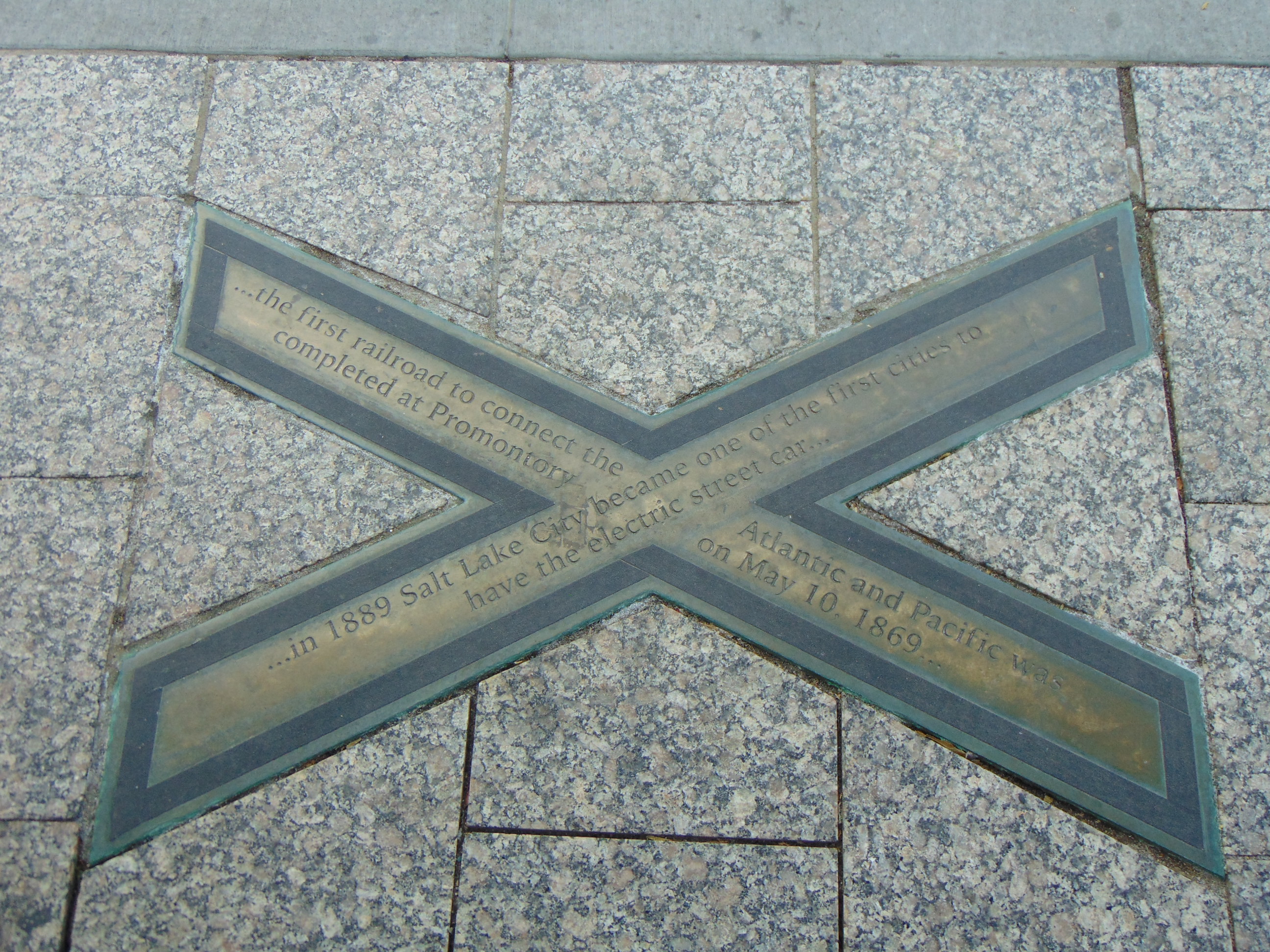Part of Here by Norie Sato at the Gallivan Plaza station in Salt Lake City, Utah, October 2016