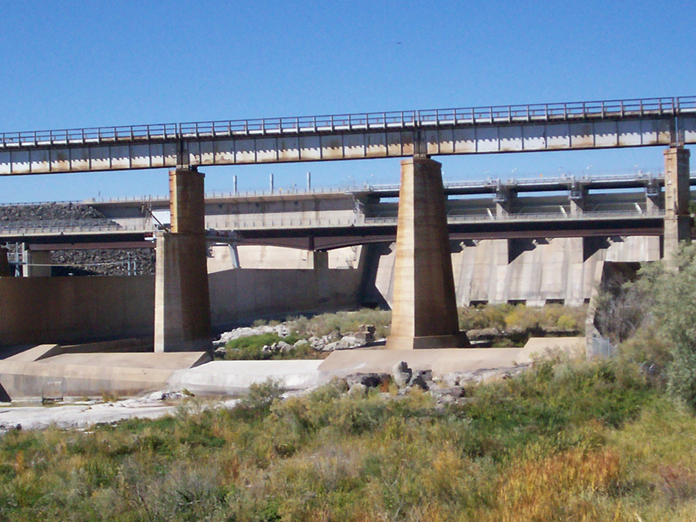 American Falls Dam, American Falls, Idaho by David Jolley.