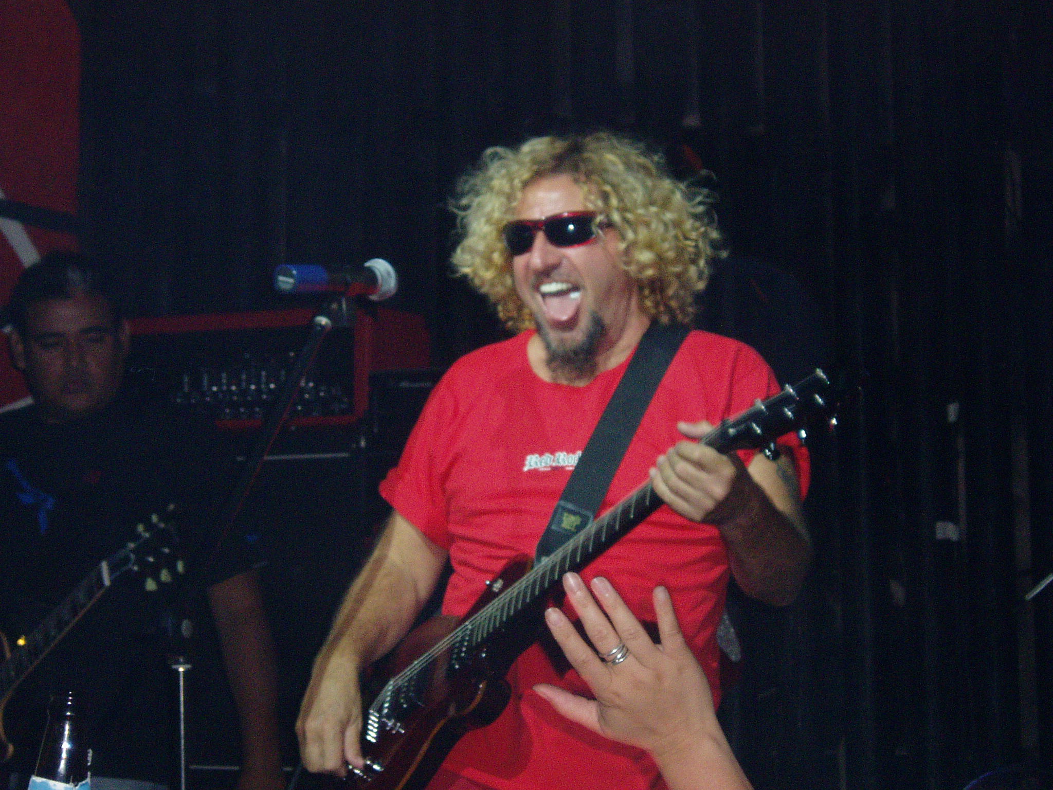 Sammy Hagar, performing at his nightclub/restaurant Cabo Wabo, Cabo San Lucas, Mexico