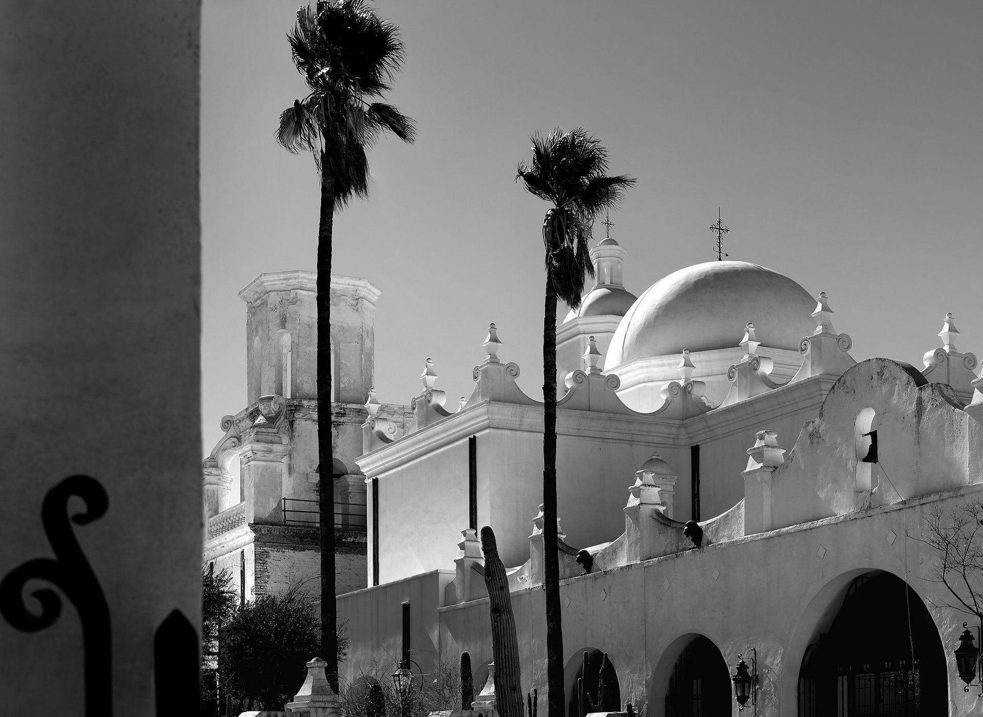 The North Court at Mission San Xavier del Bac, Tucson AZ