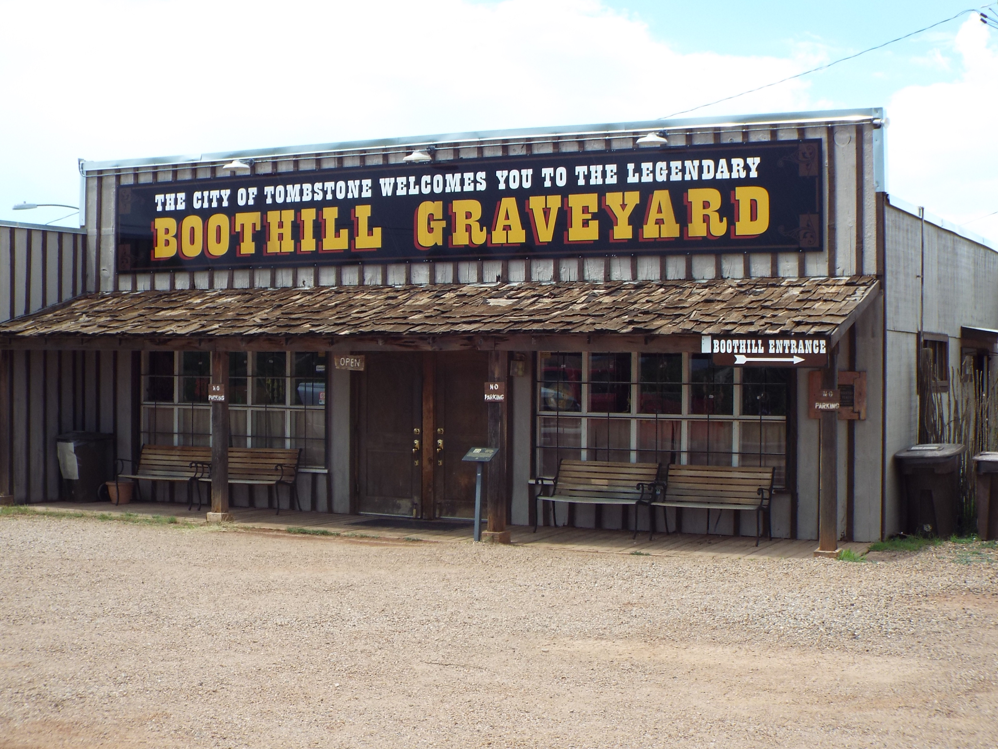Tombstone's Boothill Graveyard in Tombstone, Arizona.