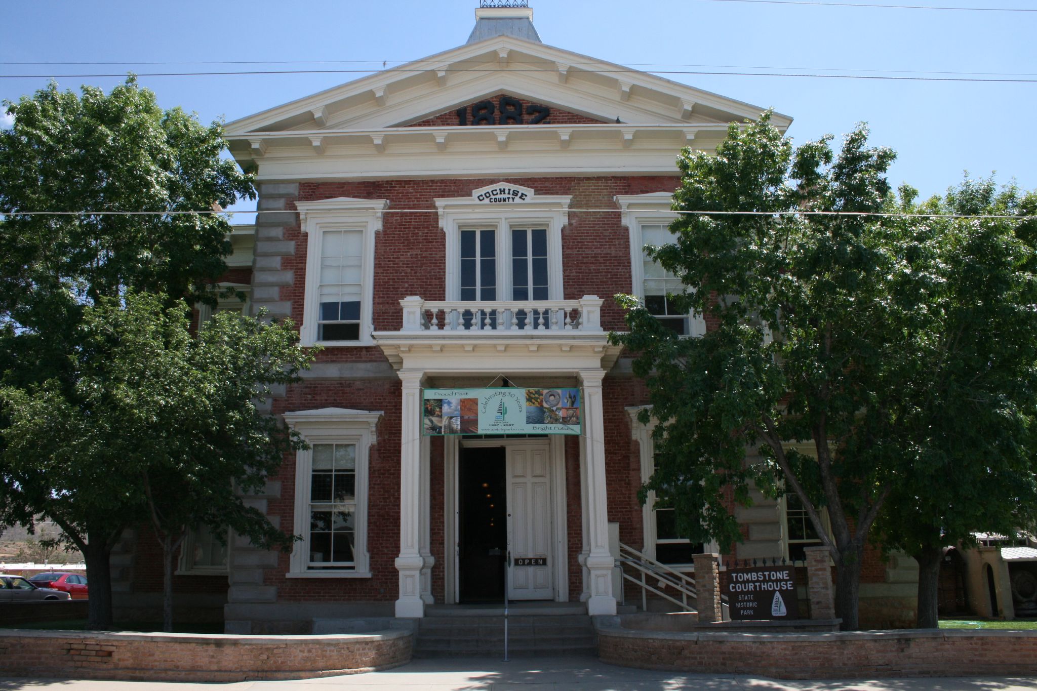 Historic courthouse of Tombstone.