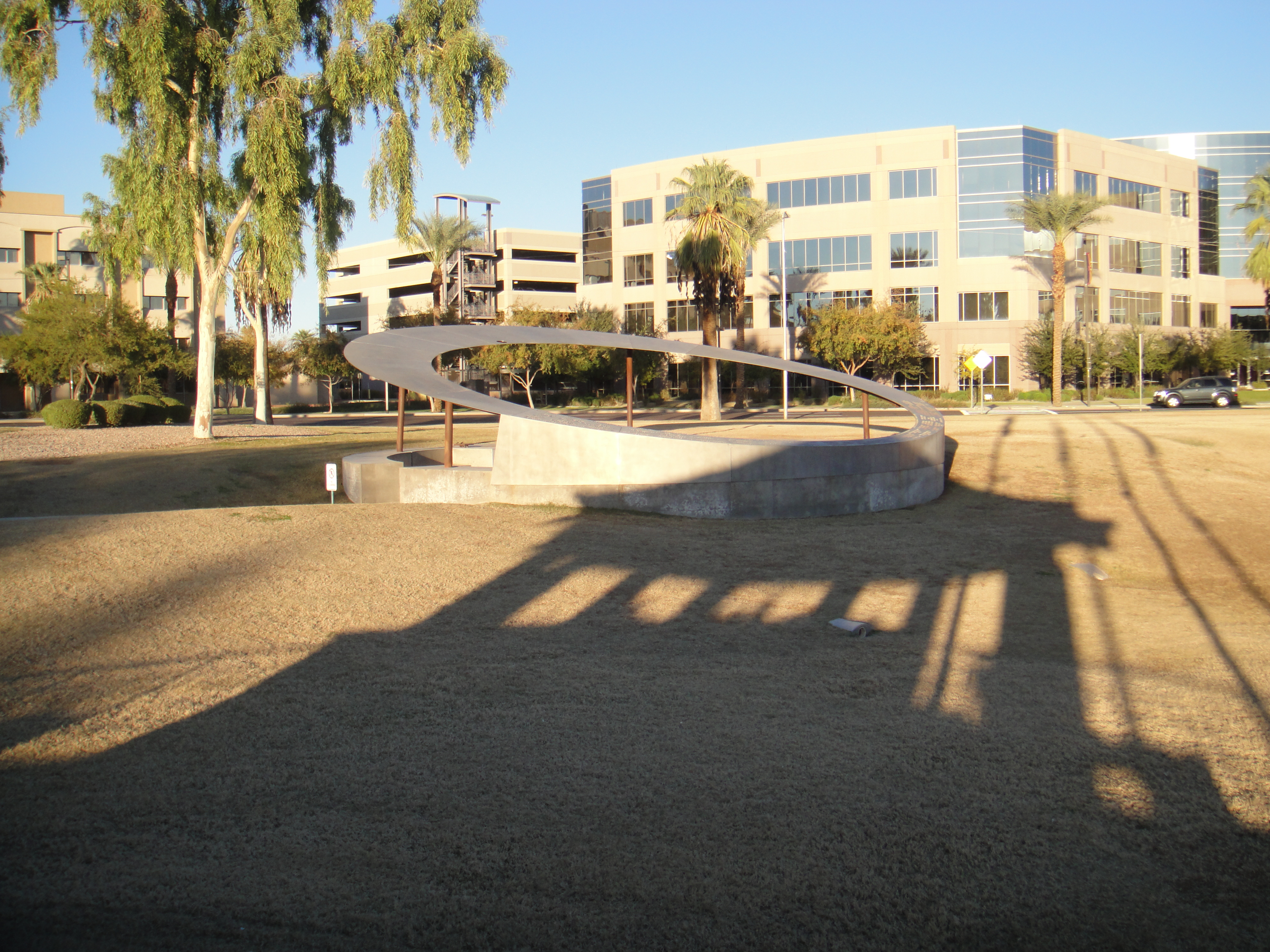 The Arizona memorial dedicated to the victims of the attacks on September 11, 2001