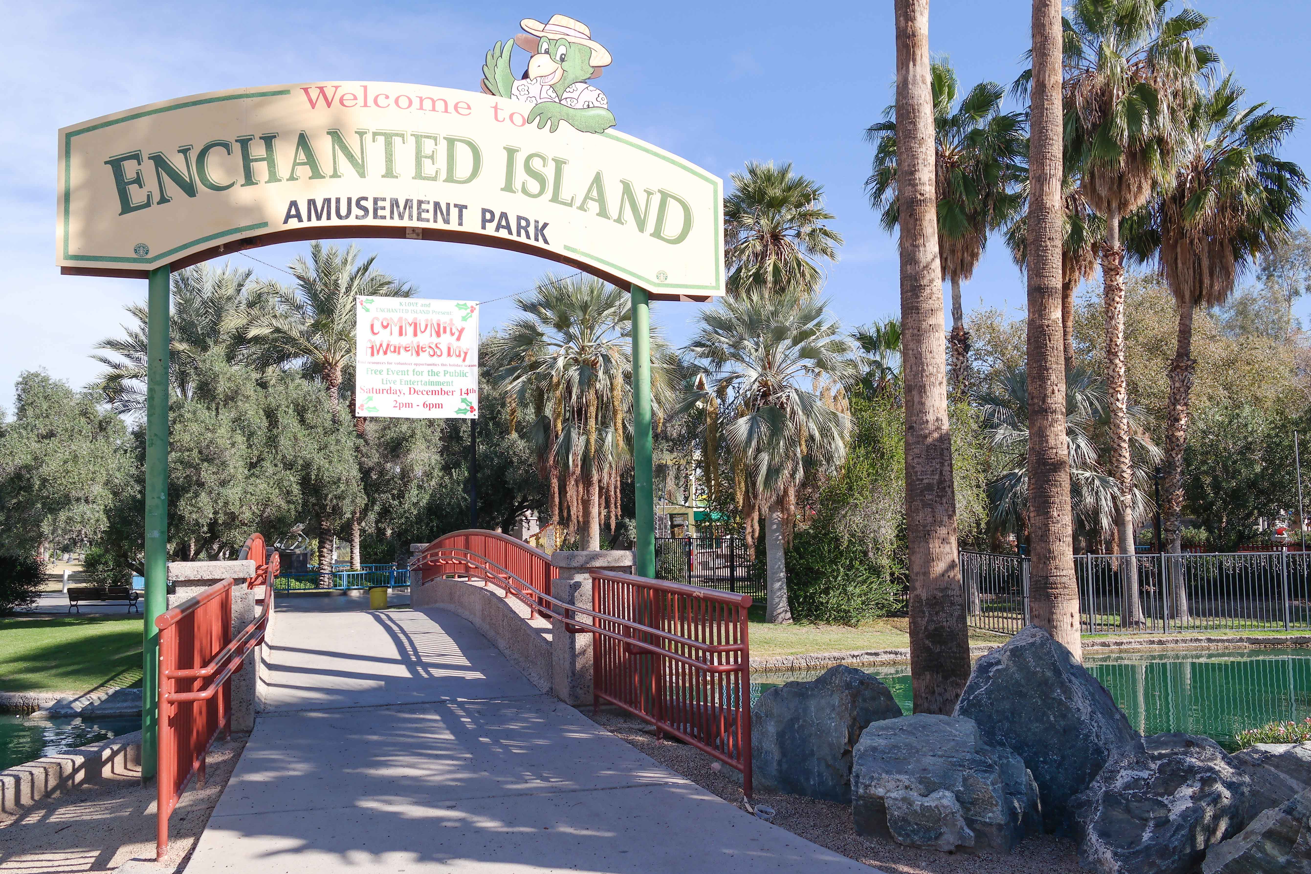 Enchanted Island at Encanto Park in Phoenix, Arizona