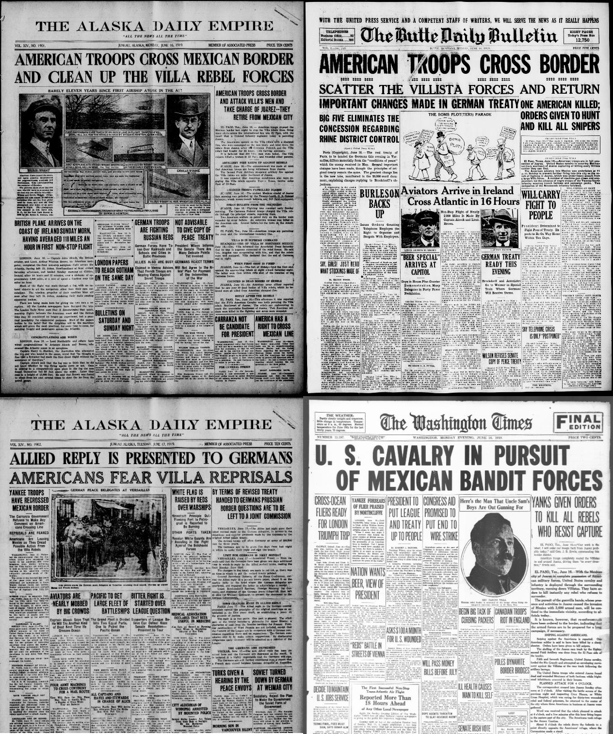News Coverage of the Battle of Ciudad Juárez (1919)