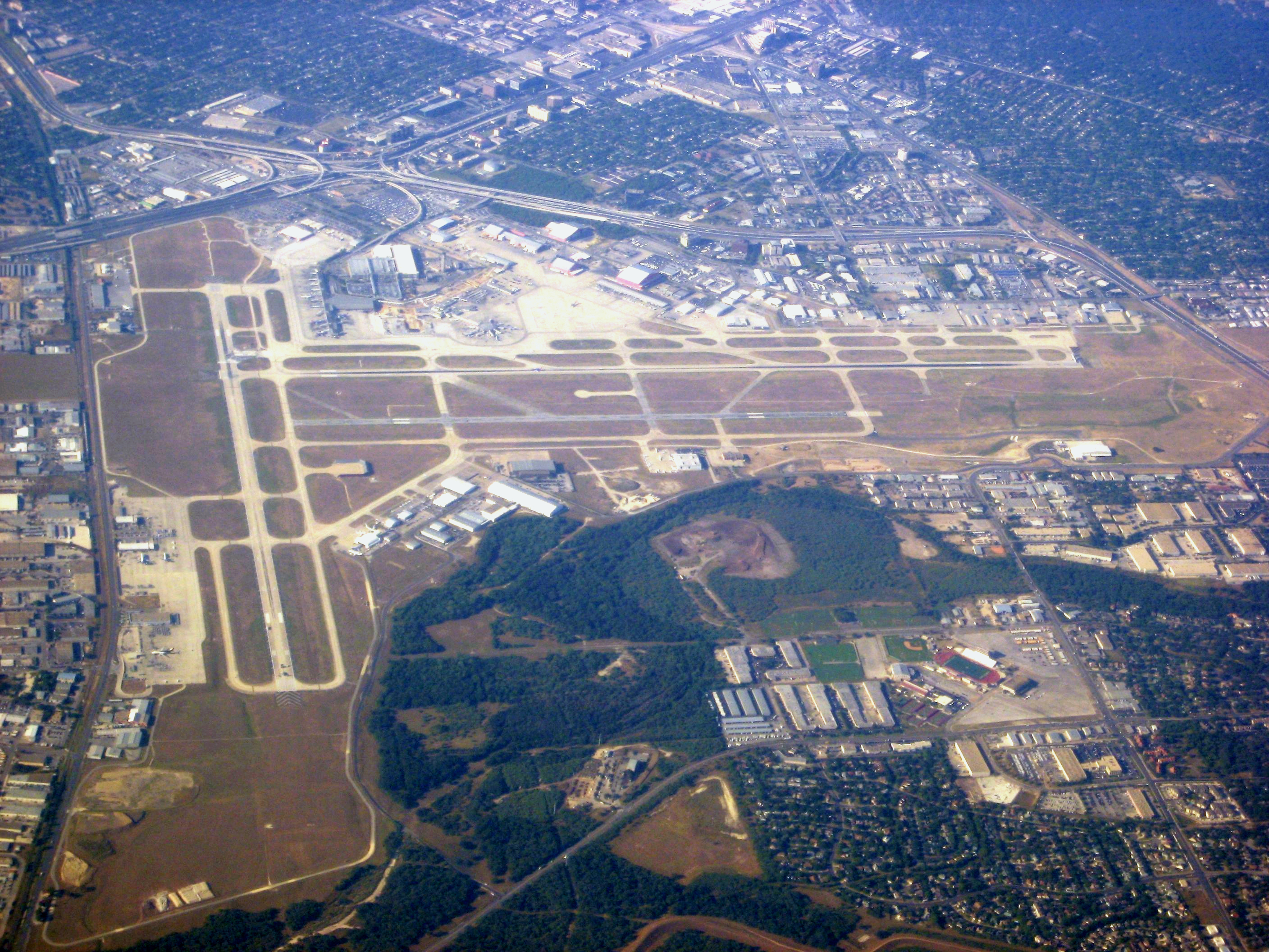 Picture of San Antonio International Airport in San Antonio, Texas, USA.