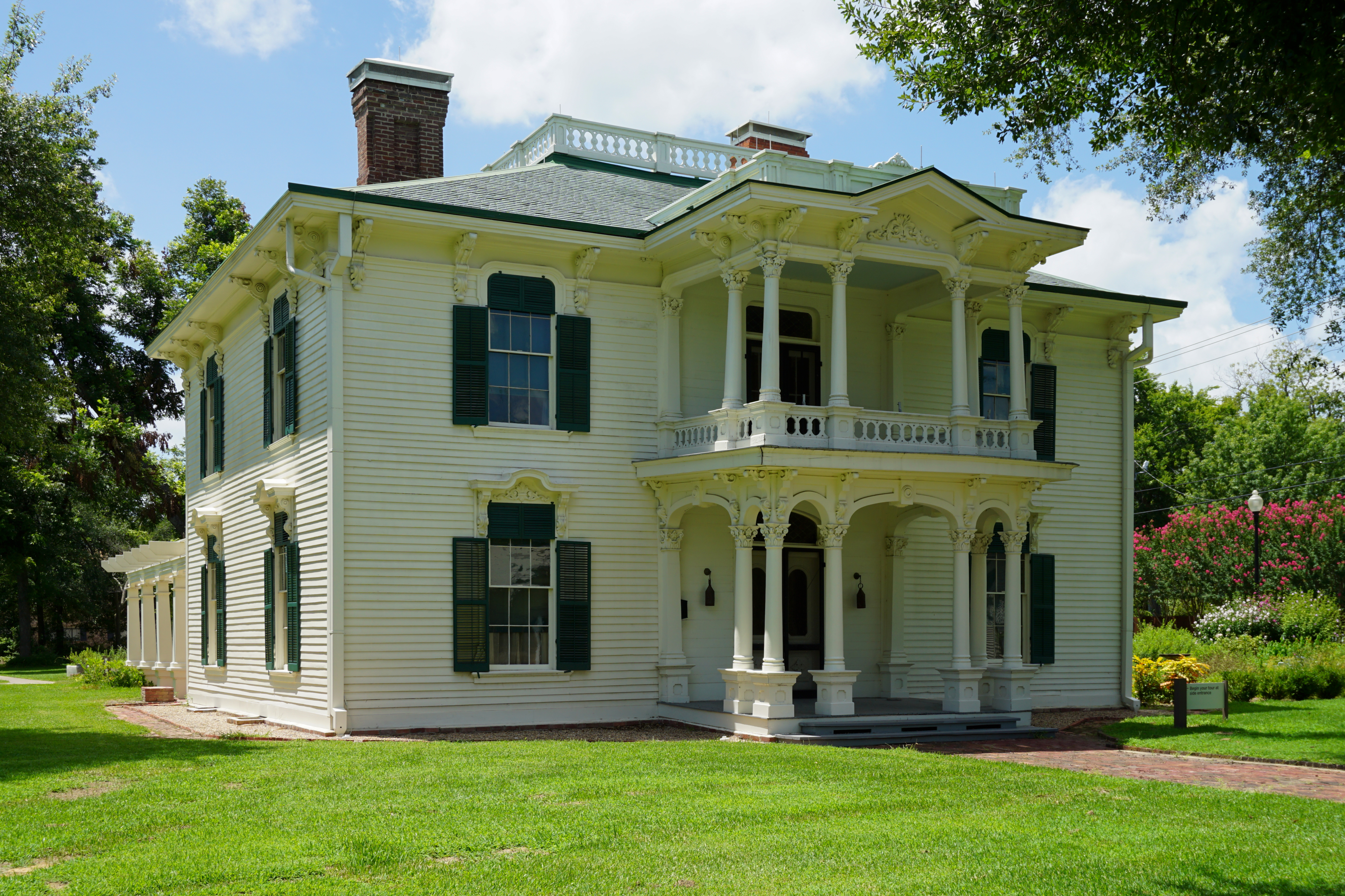 The Sam Bell Maxey House in Paris, Texas (United States).