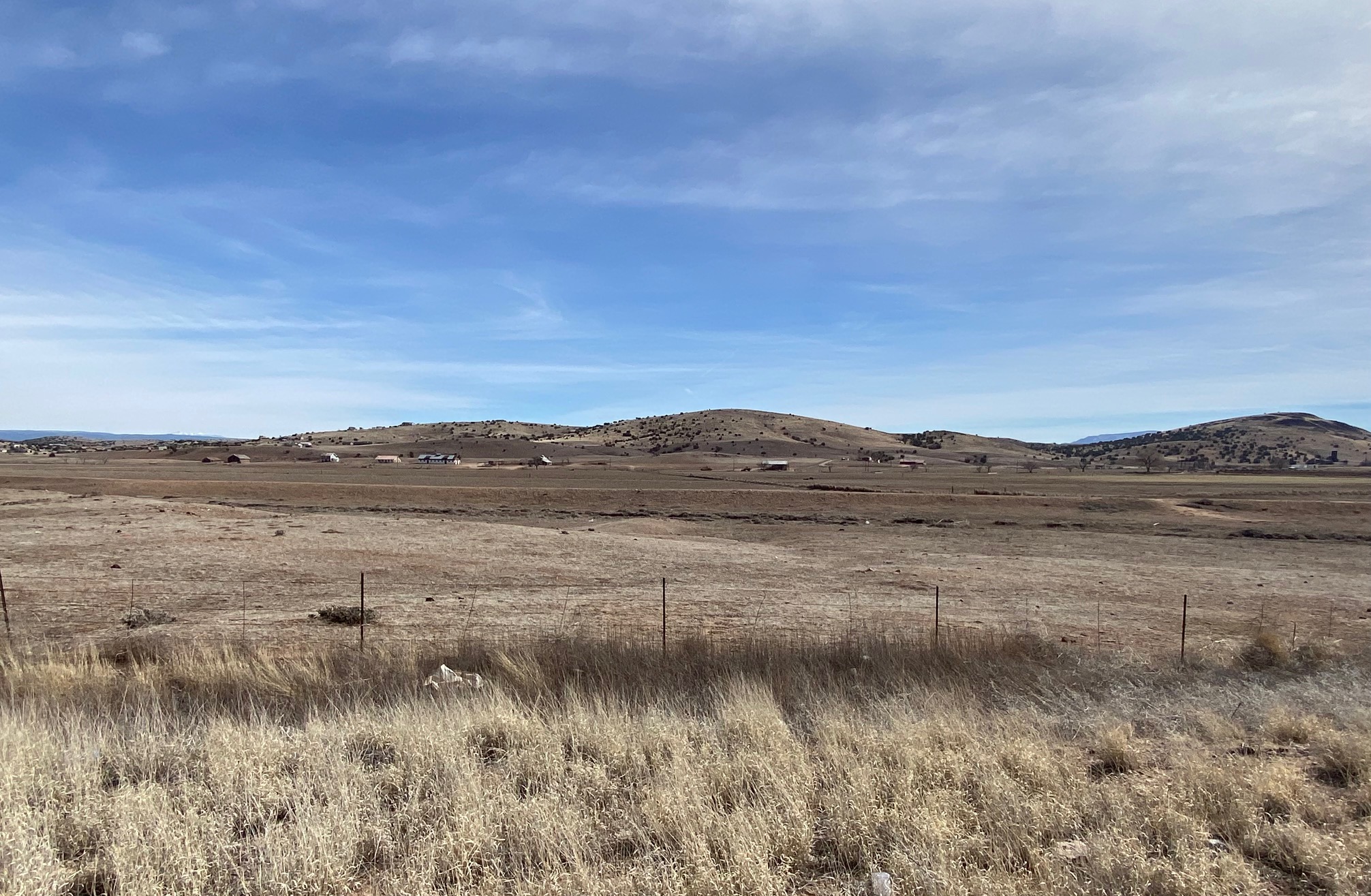 Del Rio Springs, Arizona is located north of Chine Valley, Arizona. This site was established as the temporary location of Fort Whipple between December 1863 and May 1864