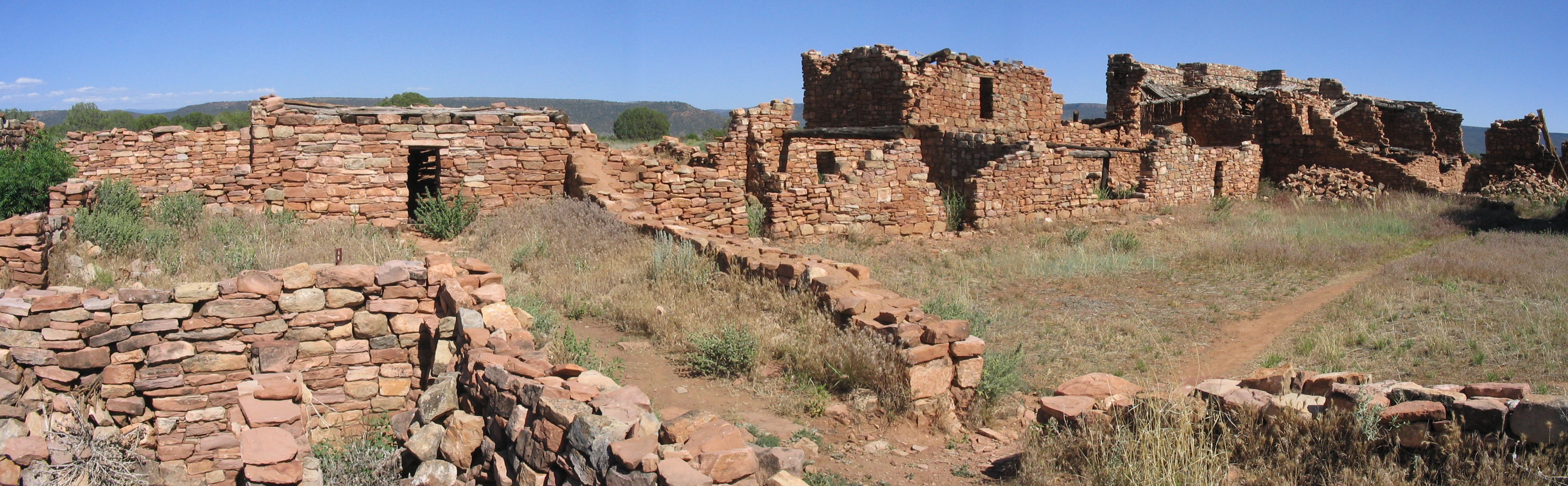 Kinishba ruins, near Ft Apache AZ
