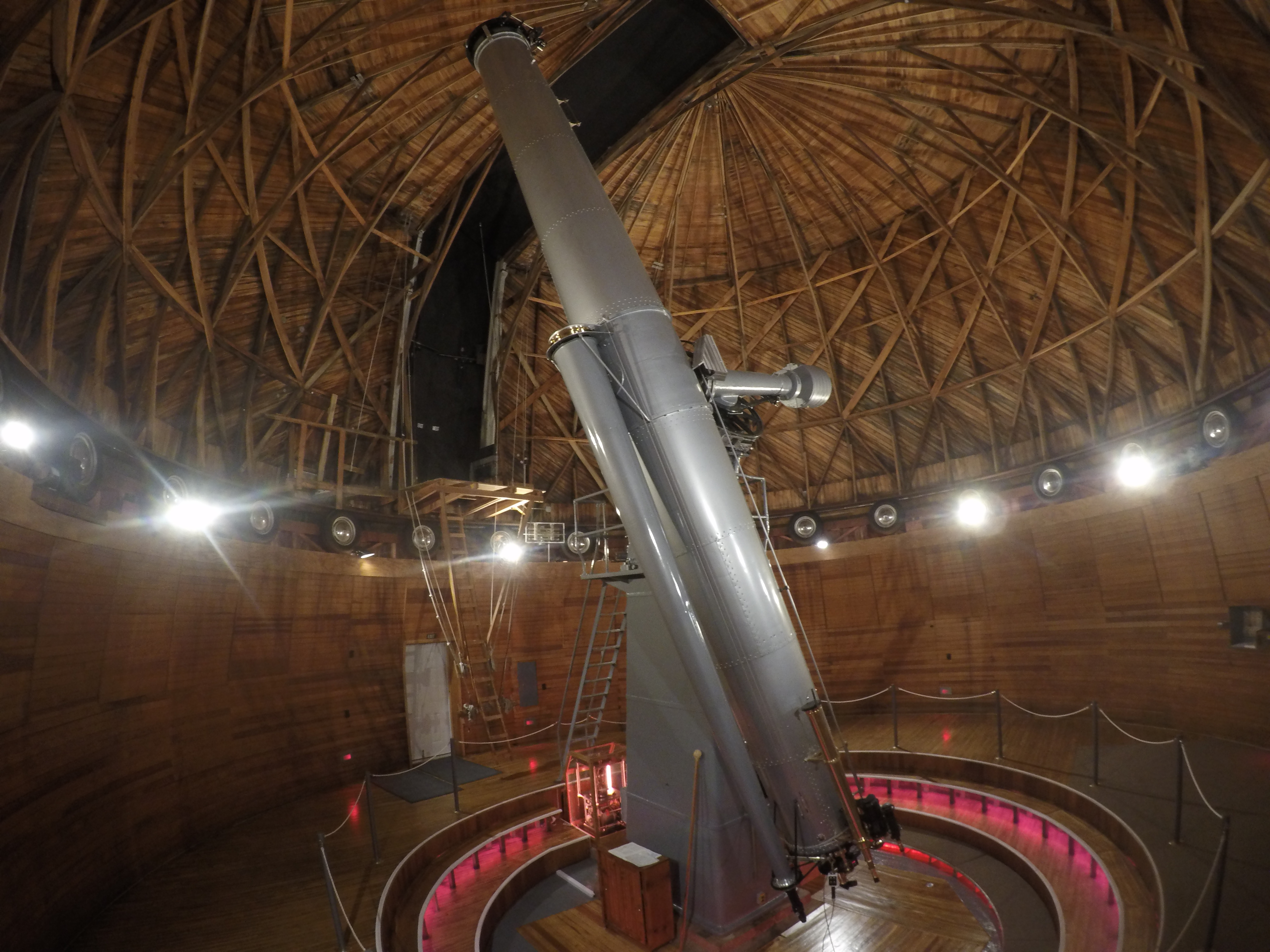 24" Refracting telescope at Lowell Observatory commissioned from Alvan Clark in 1896.