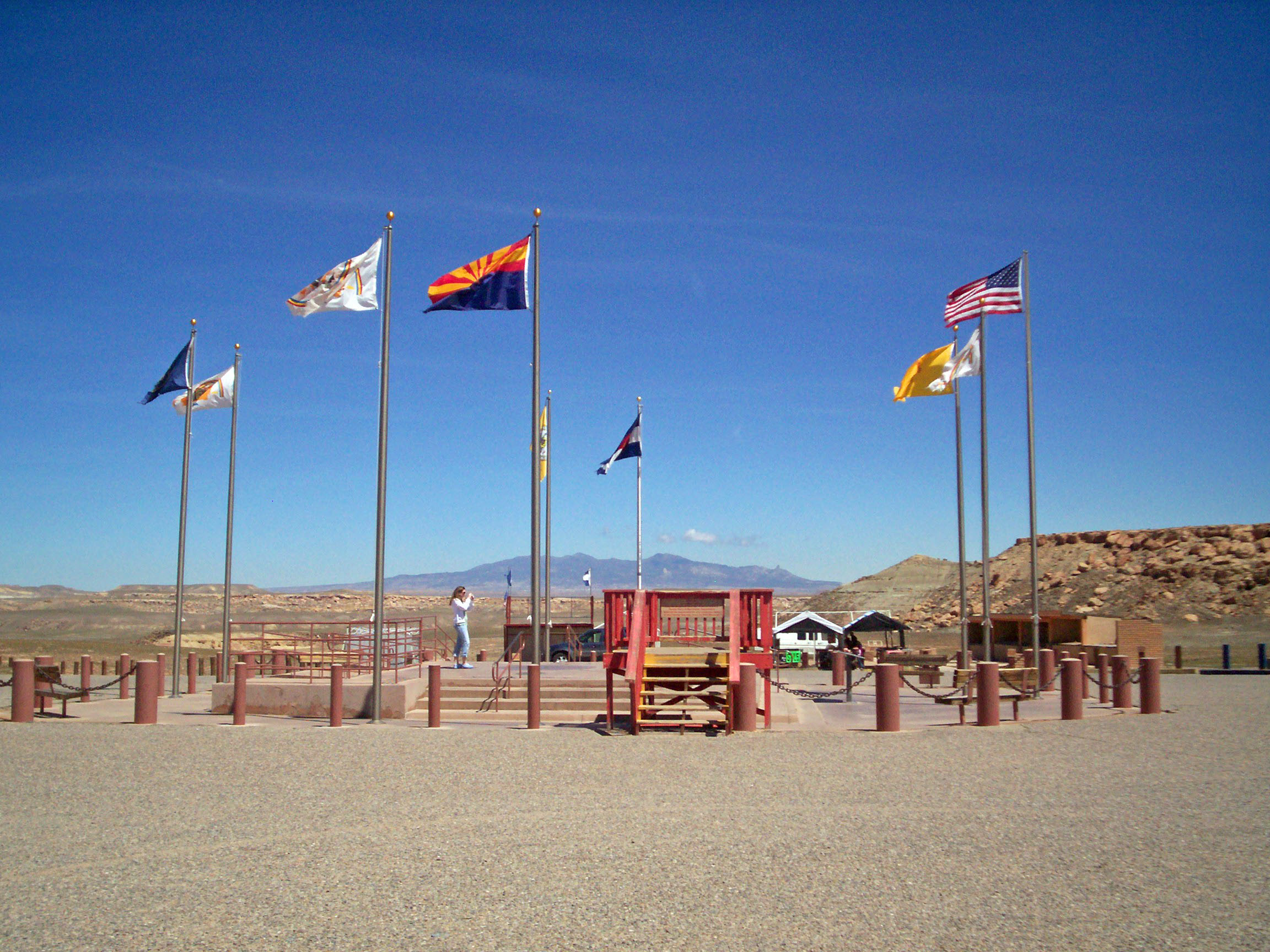 Four Corners Monument April 2007 by David Jolley