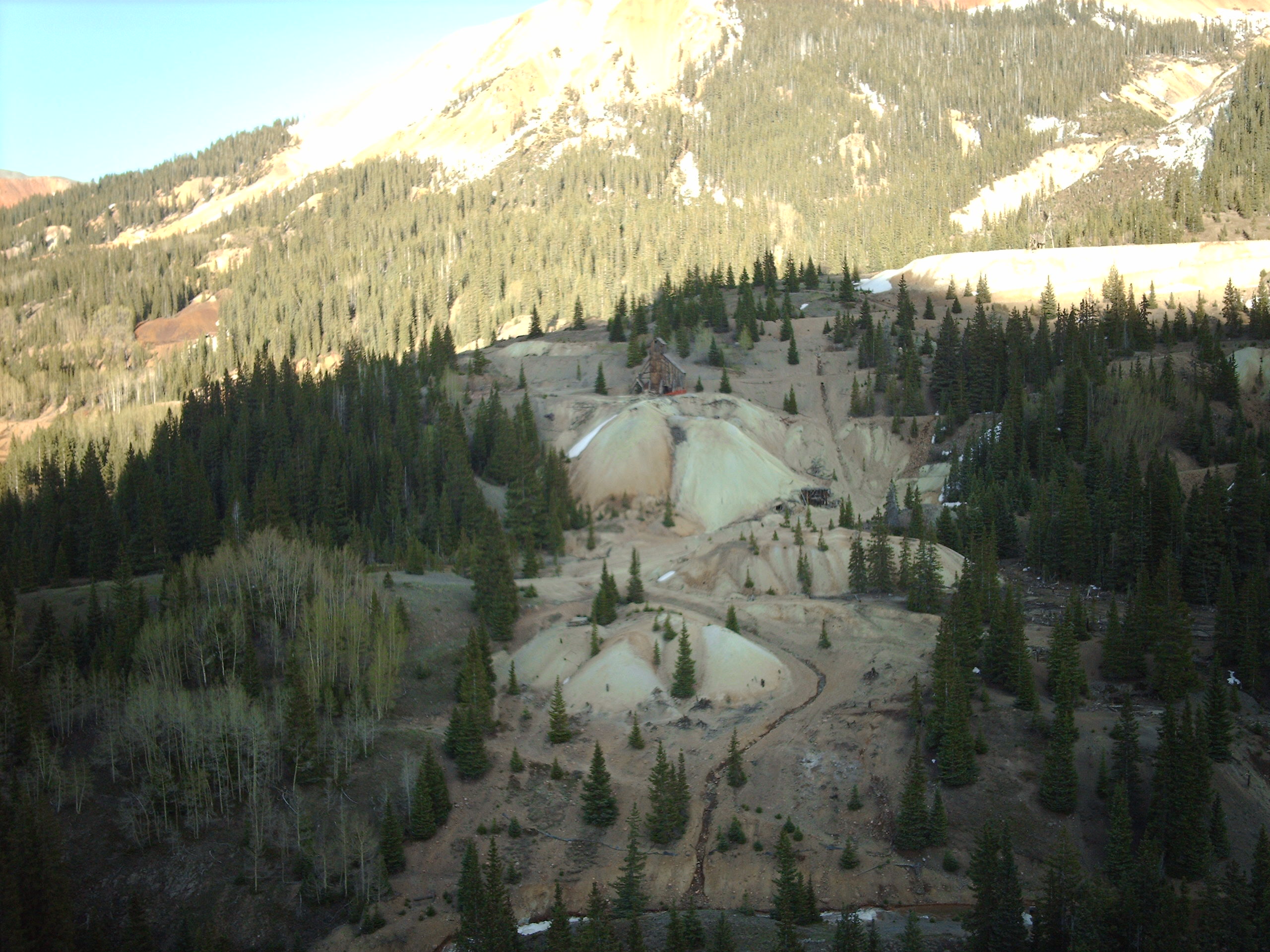 Idarado Mine slag.  Taken by me.