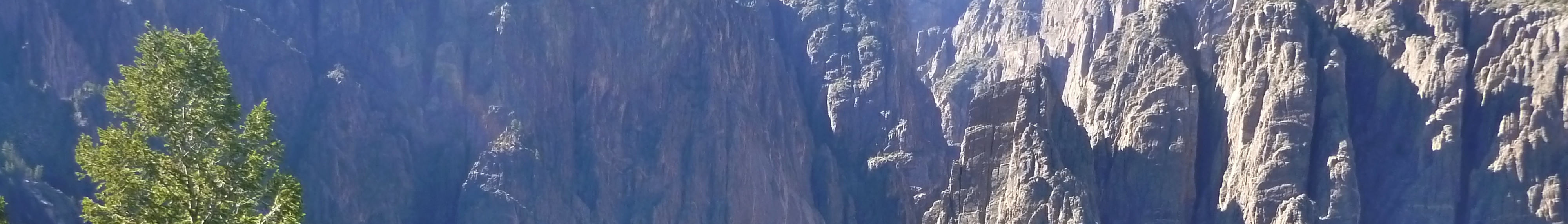 Gunnison Point Overlook at Black Canyon of the Gunnison National Park