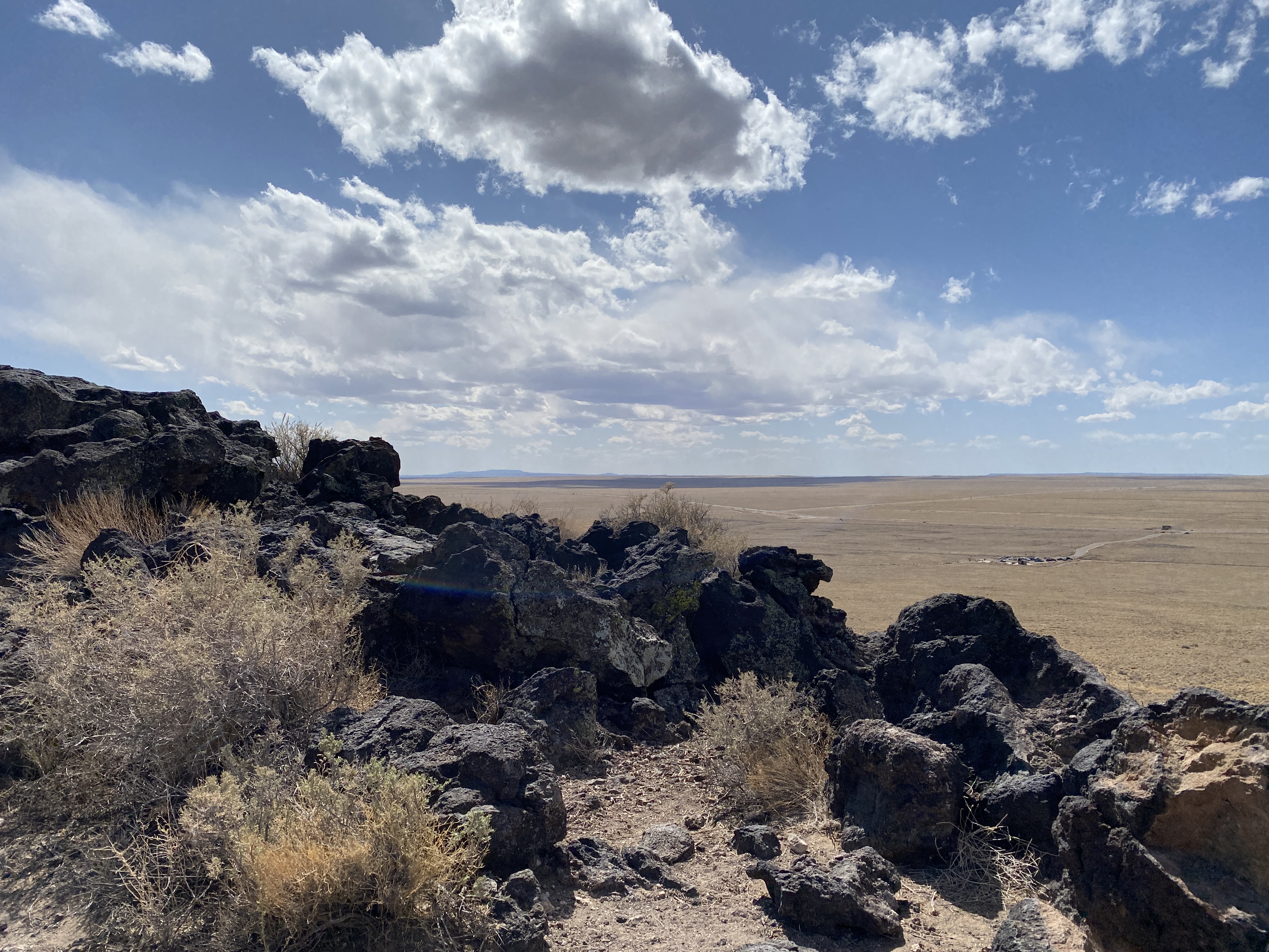Rocks at the top of Black Volcano, Petroglyph National Monument